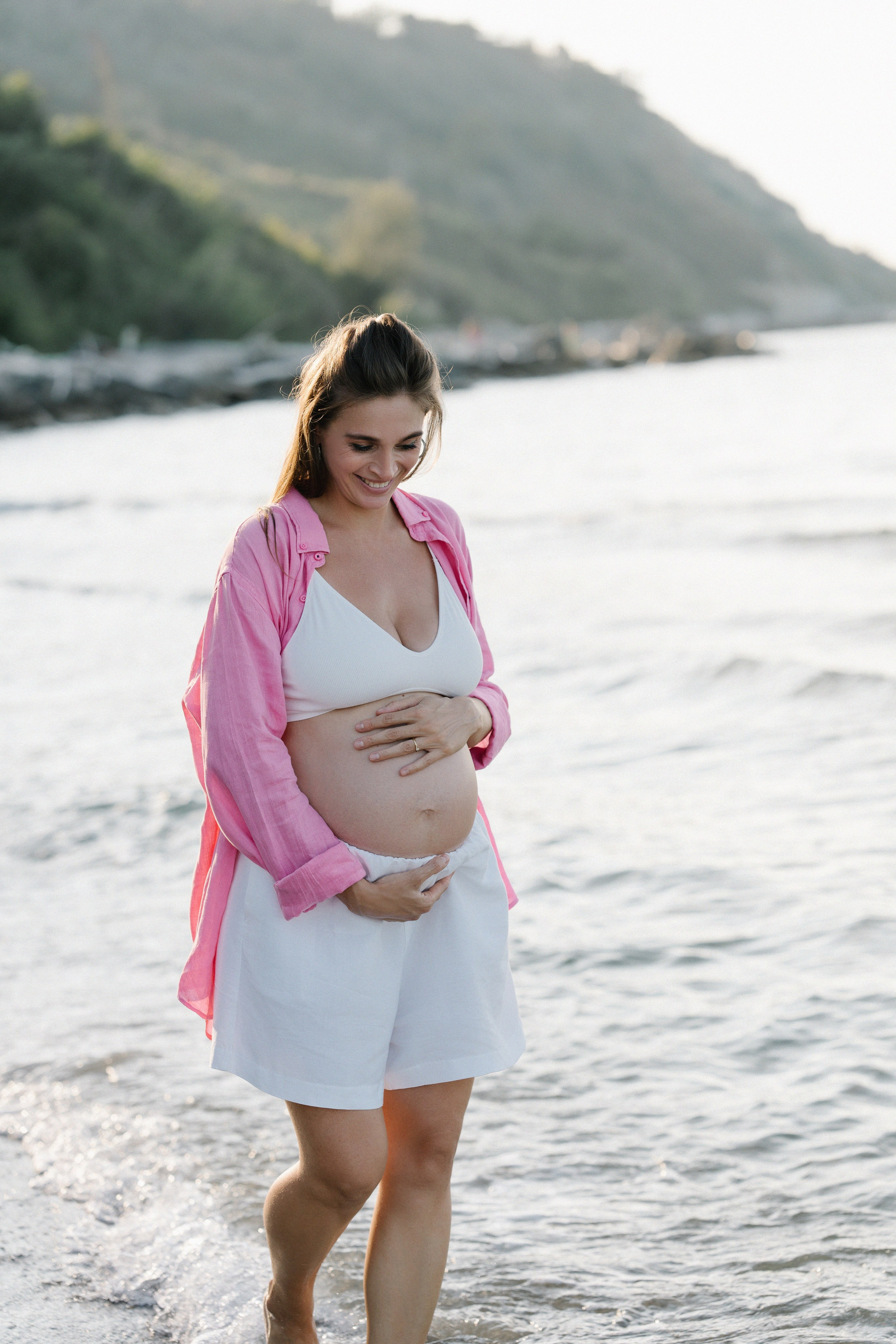 In dolce attesa. Fotografa Rimini