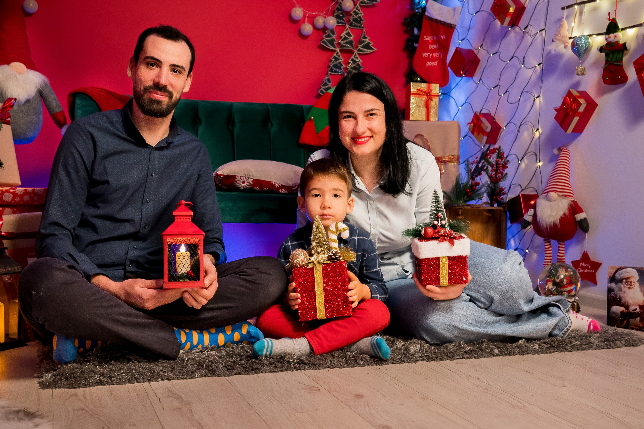 Sedinta Craciun Carmen&Adi