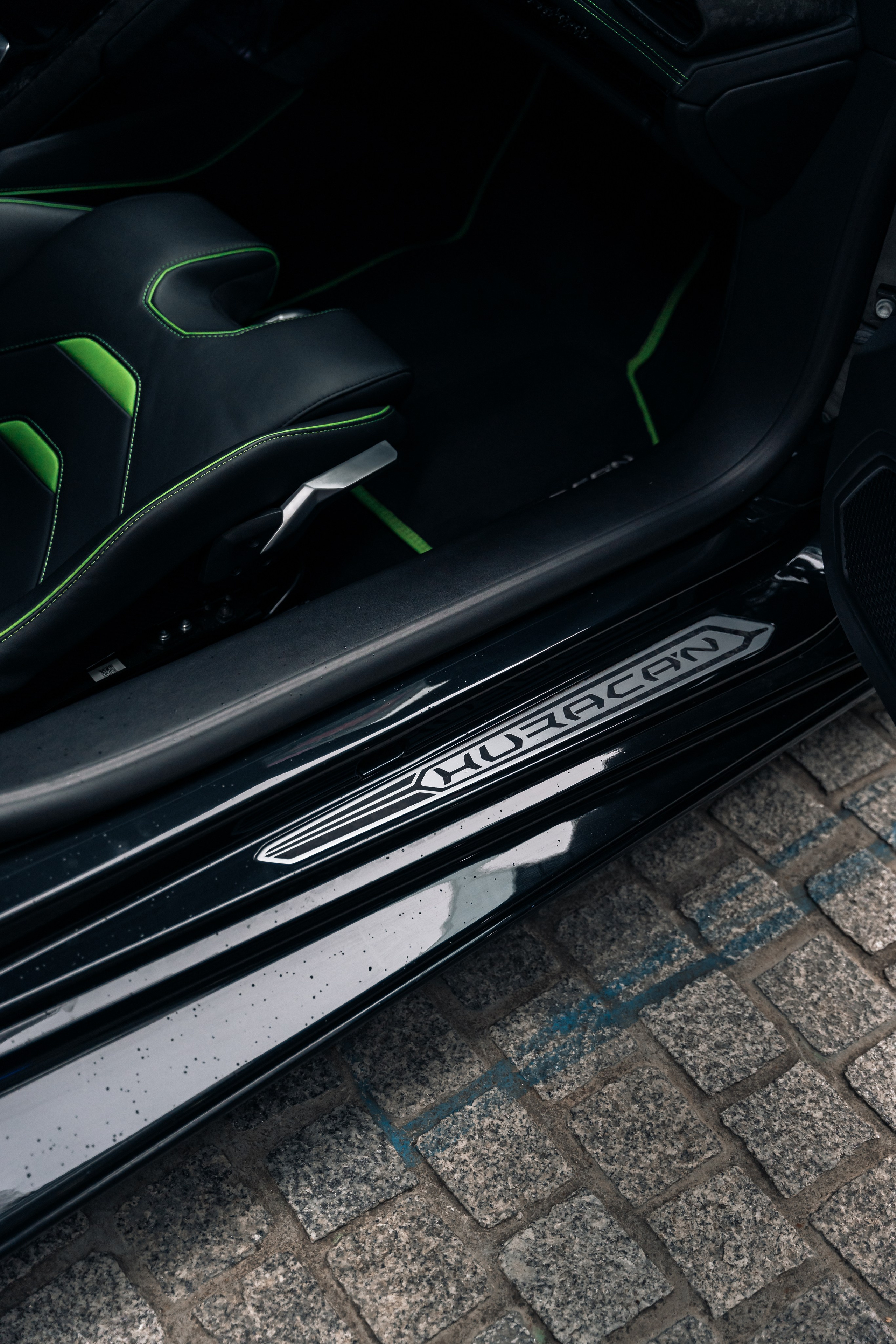 Lamborghini Huracan Evo. Photographe de voitures à Paris — Vitalii Motruk