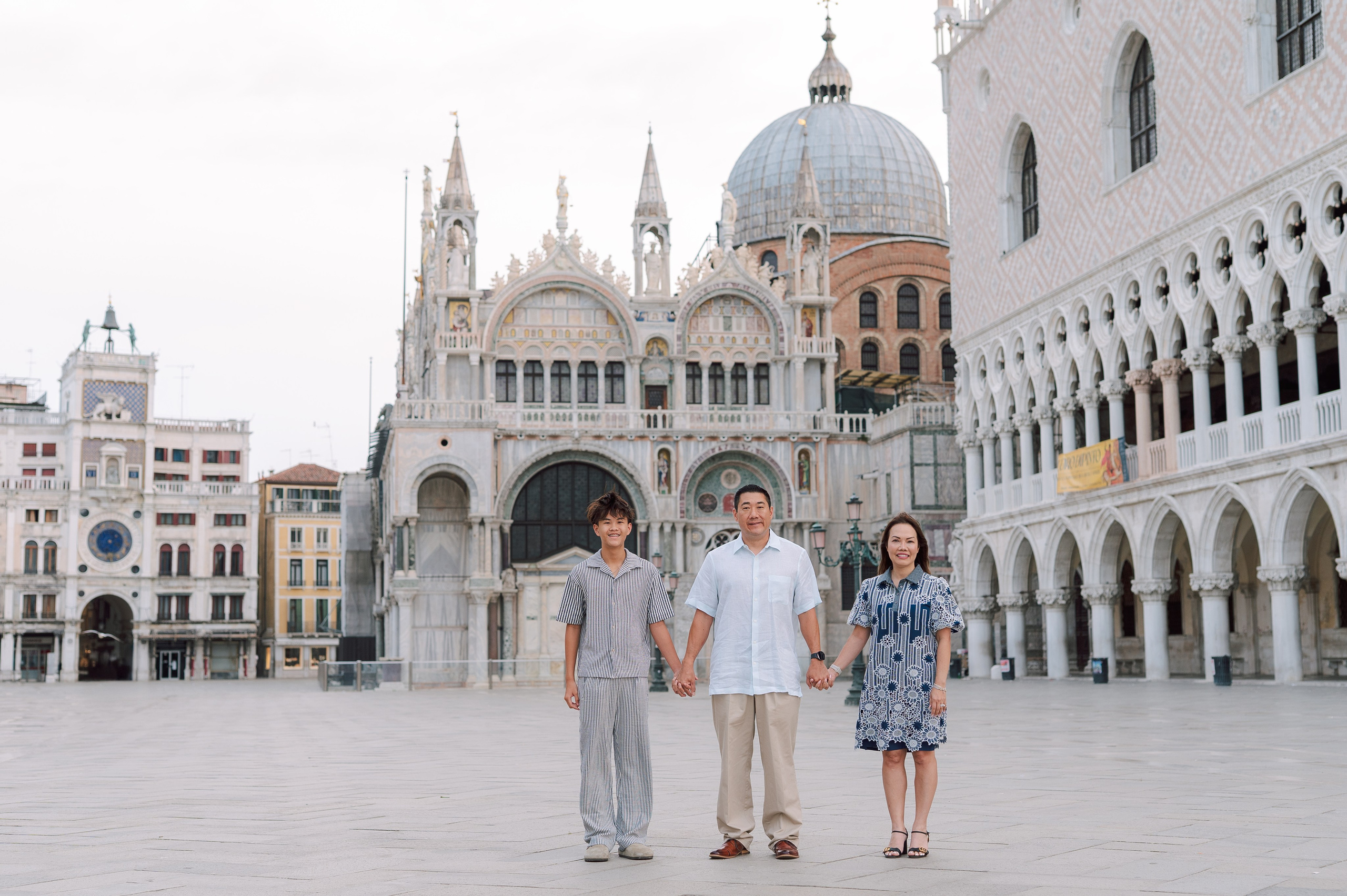 Jennifer, Tim and Jayden. Photographer in Venice Anna Terzi