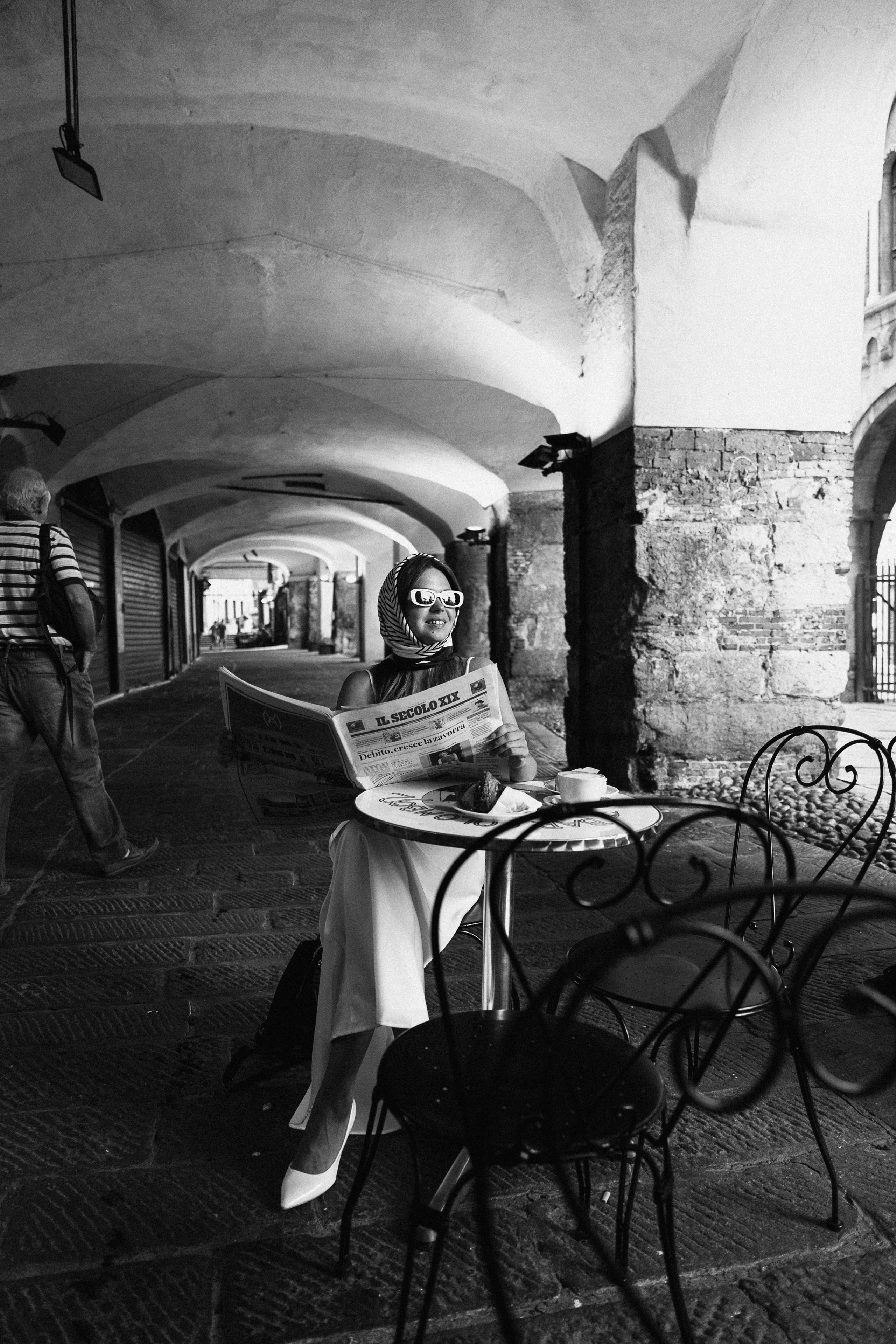 Ritratto. Svitlana Miahka fotografa a Genova