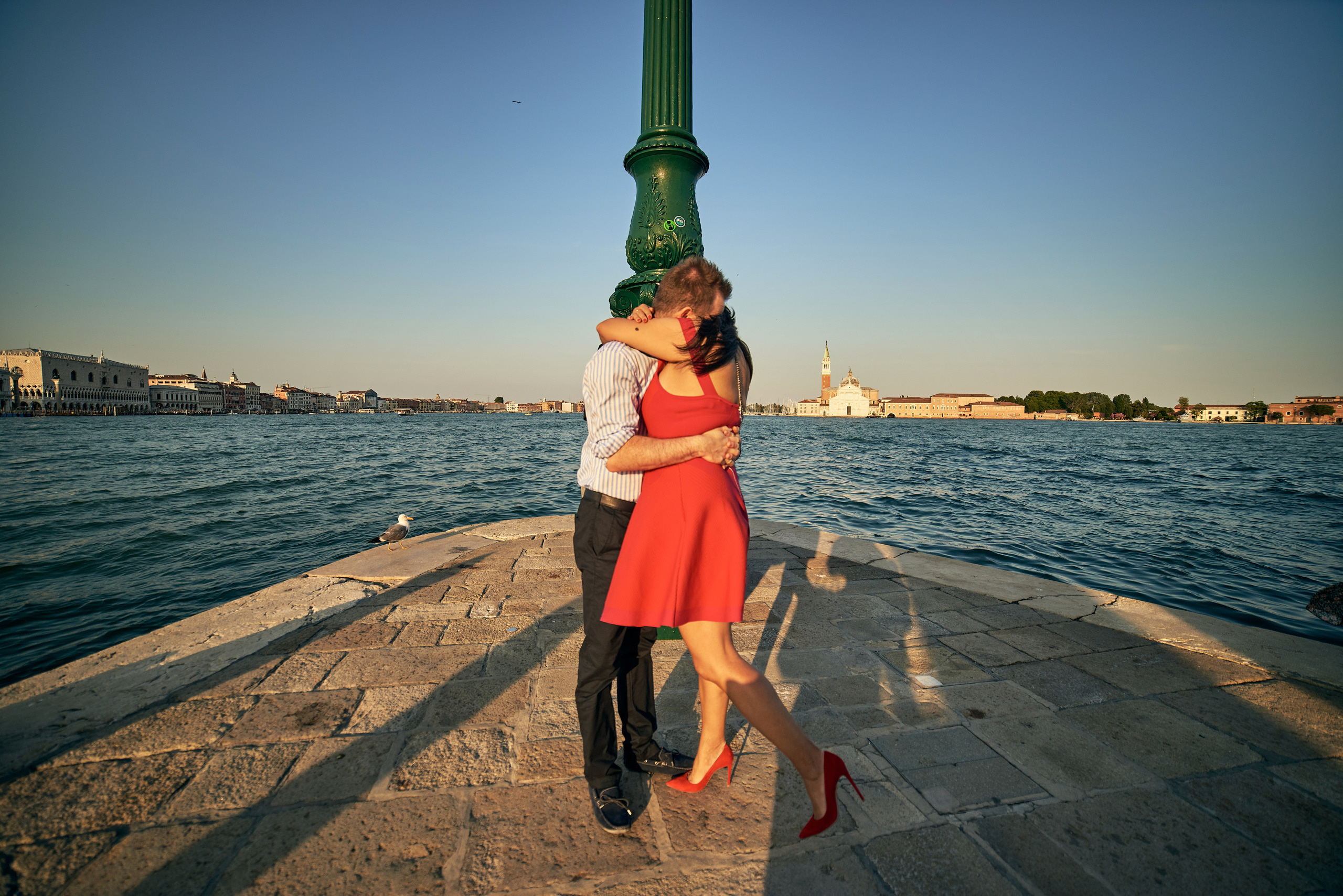 Anniversary photo shoot in Venice