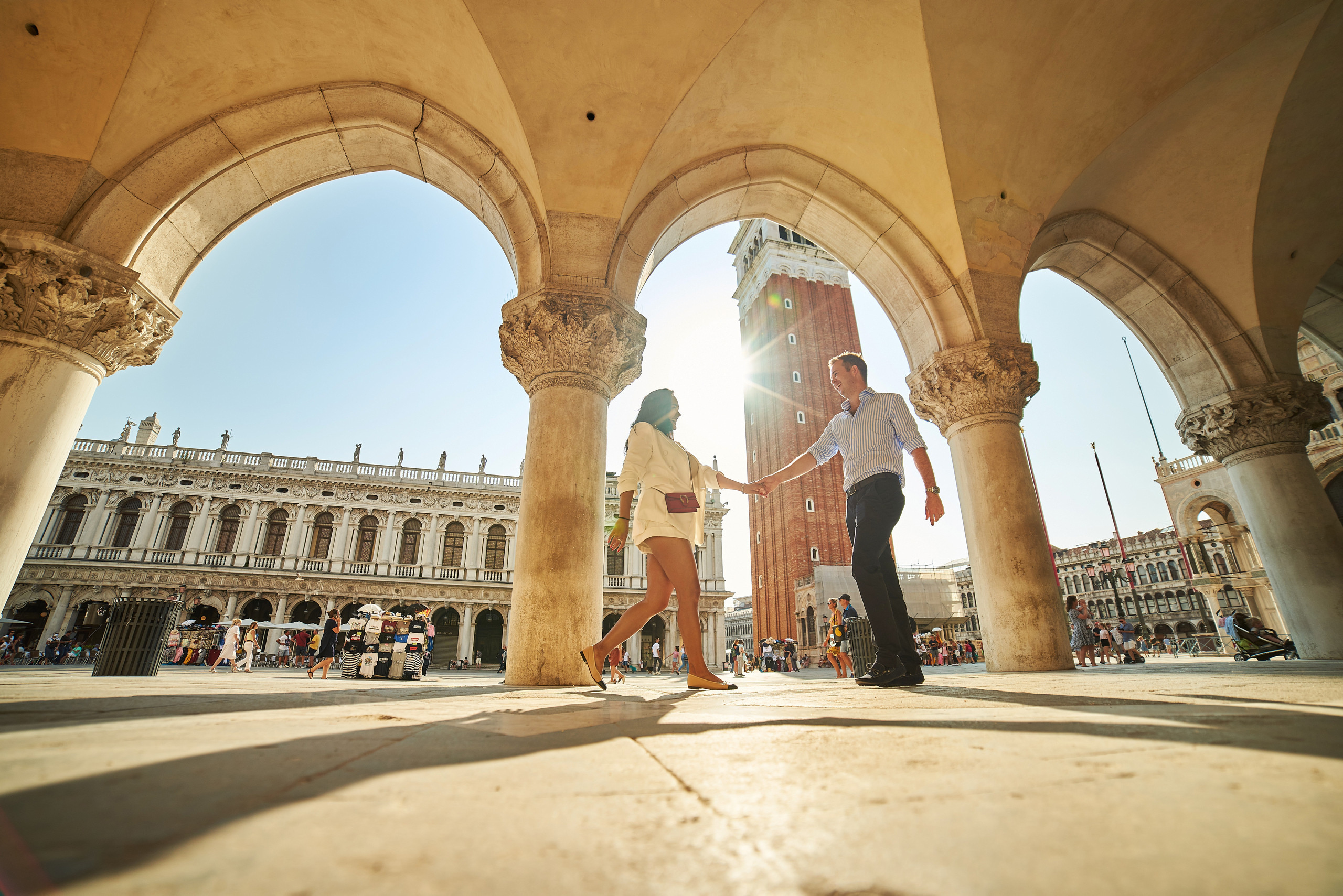 Anniversary photo shoot in Venice