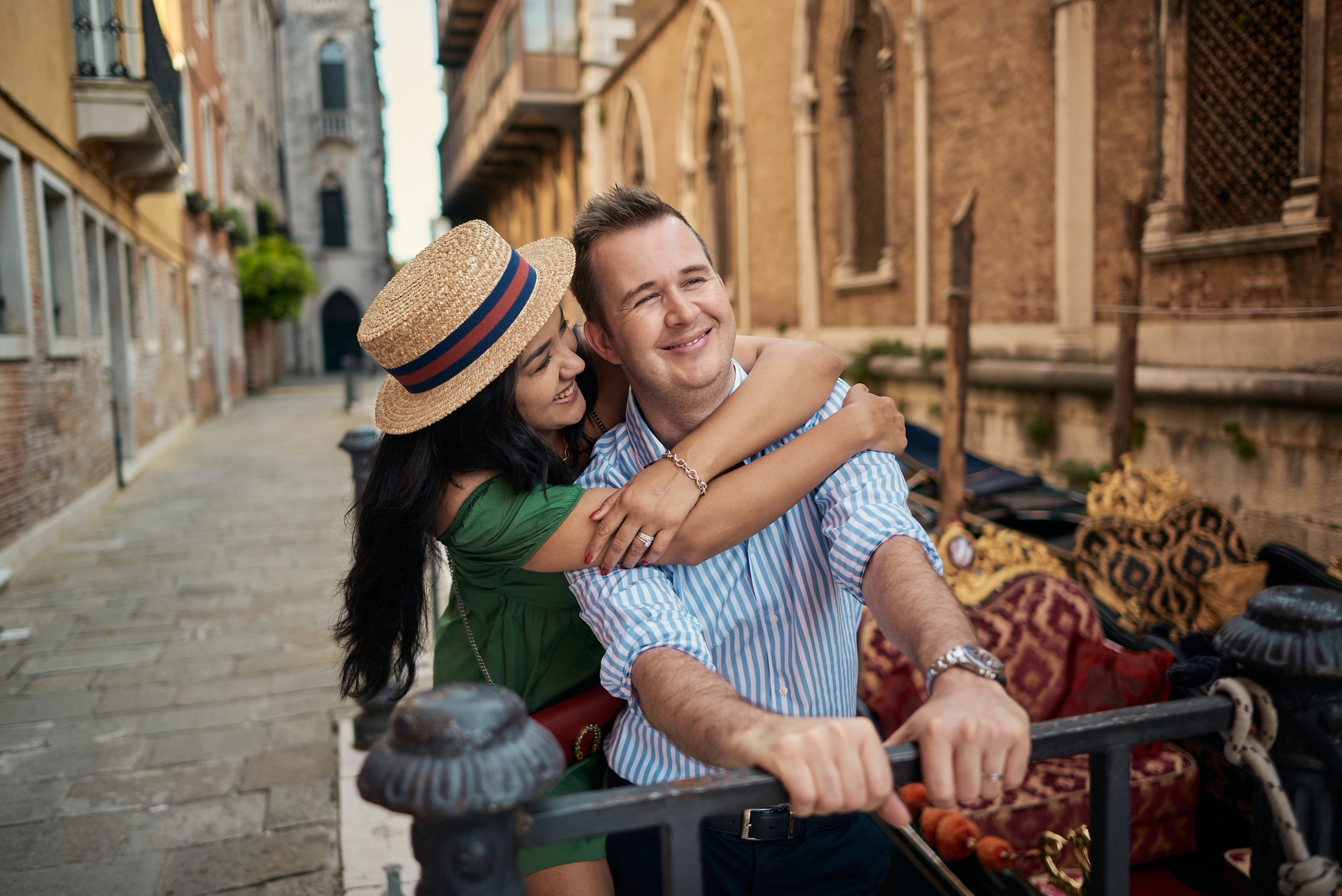 Anniversary photo shoot in Venice