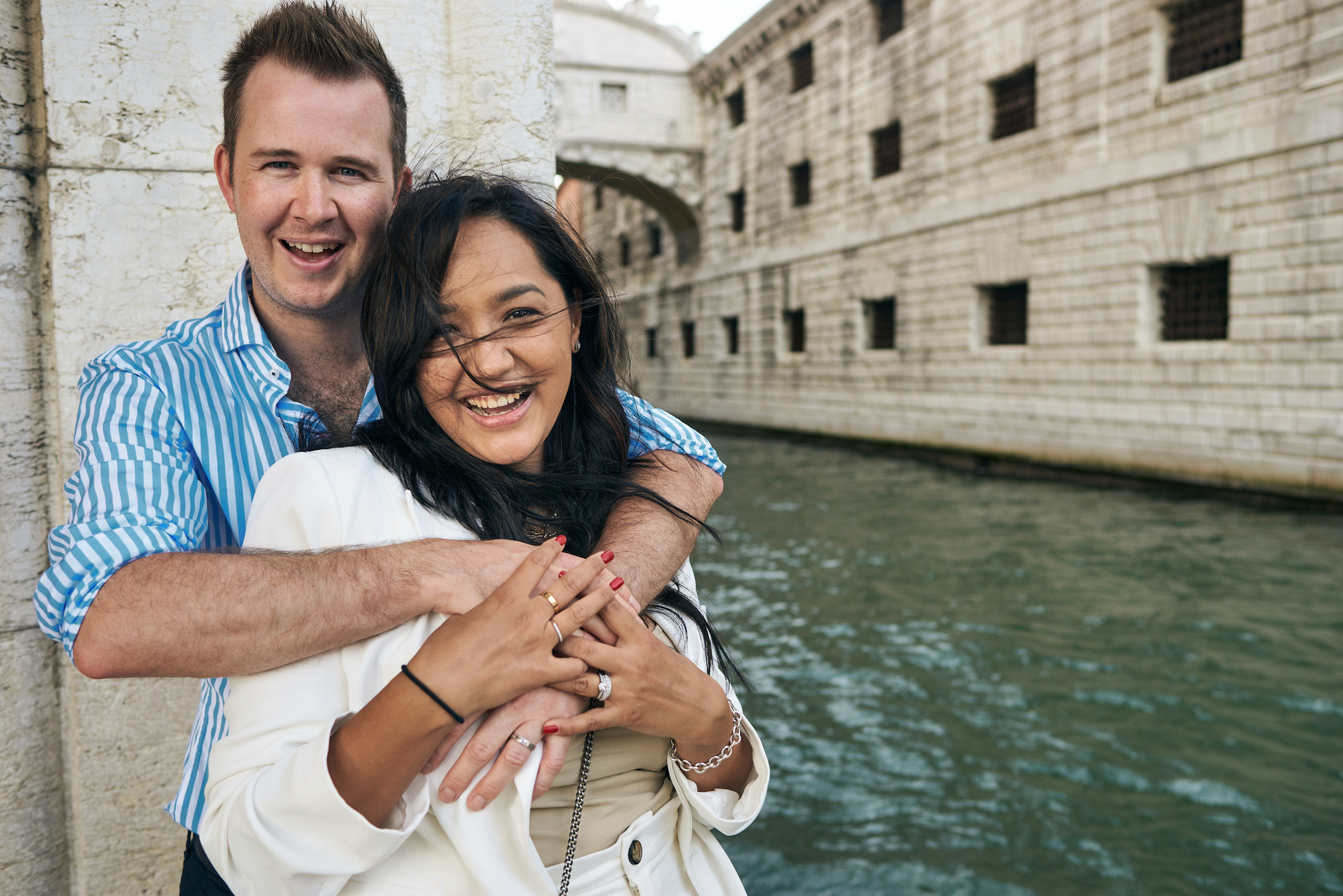 Anniversary photo shoot in Venice