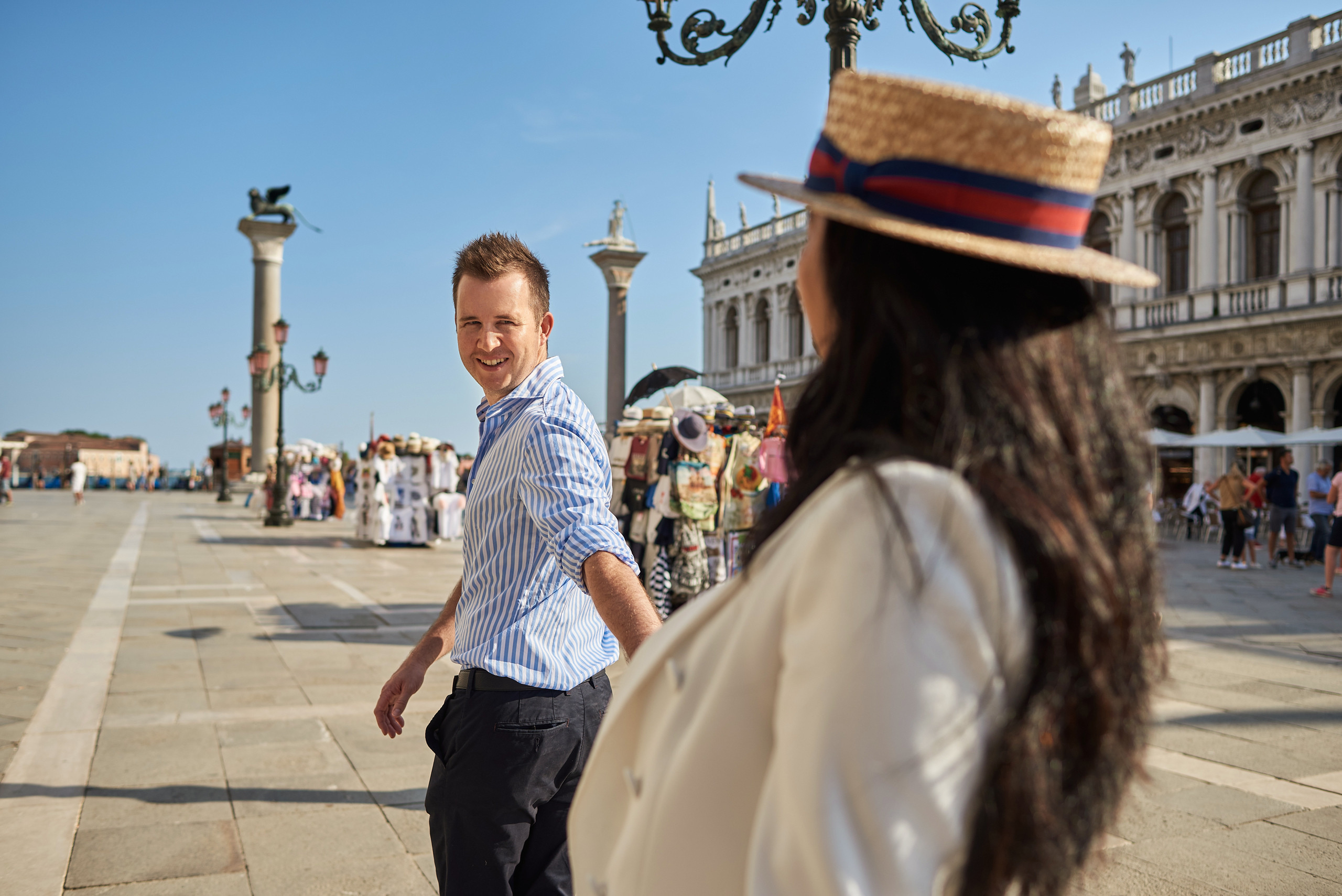 Anniversary photo shoot in Venice