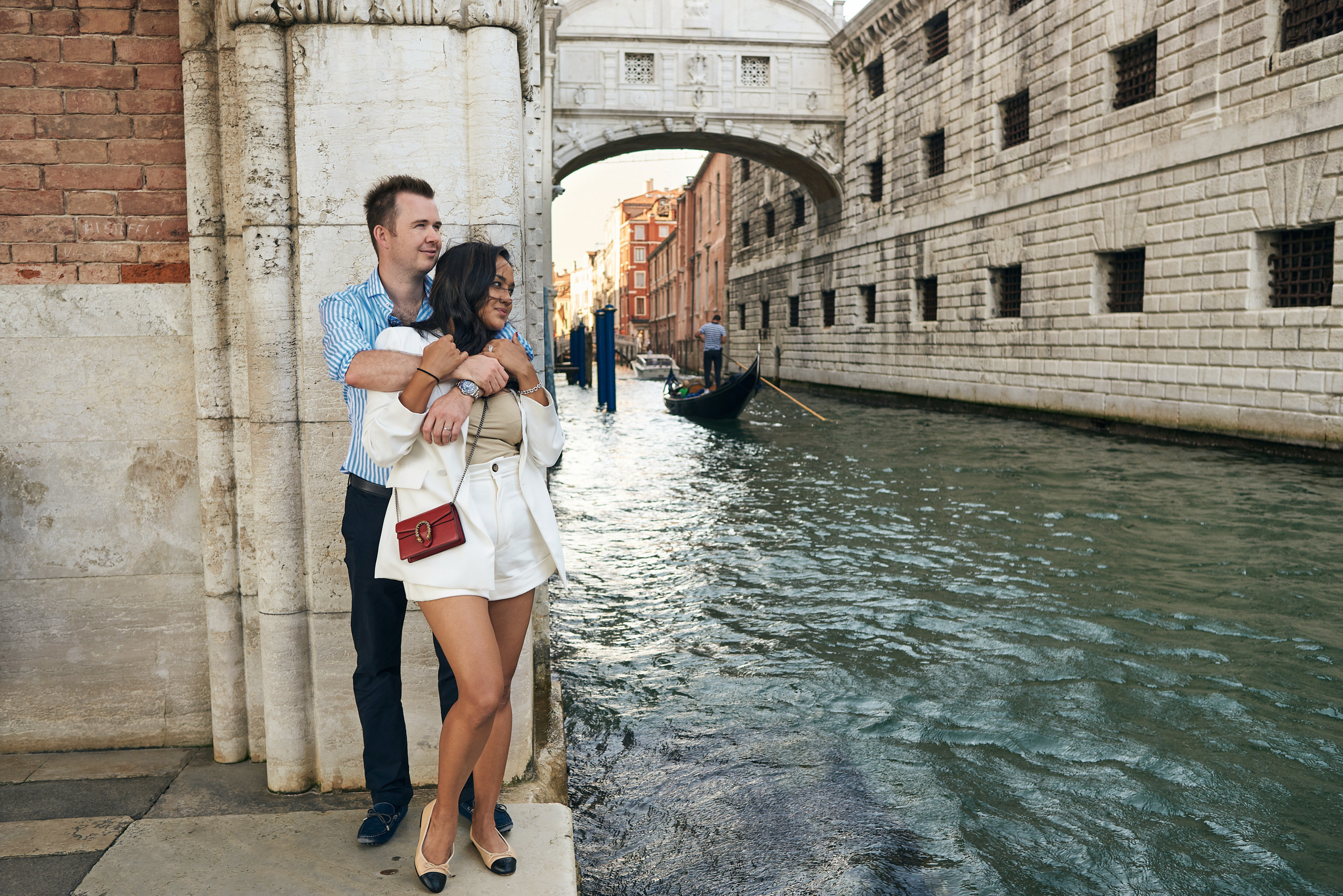 Anniversary photo shoot in Venice
