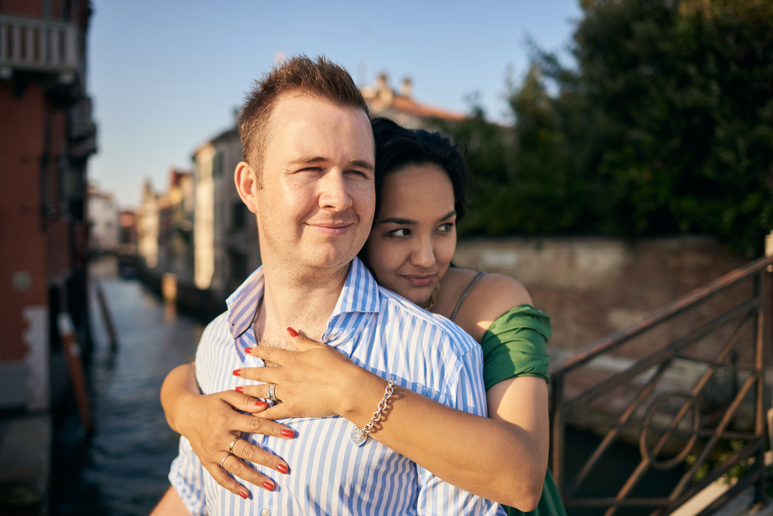 Anniversary photo shoot in Venice