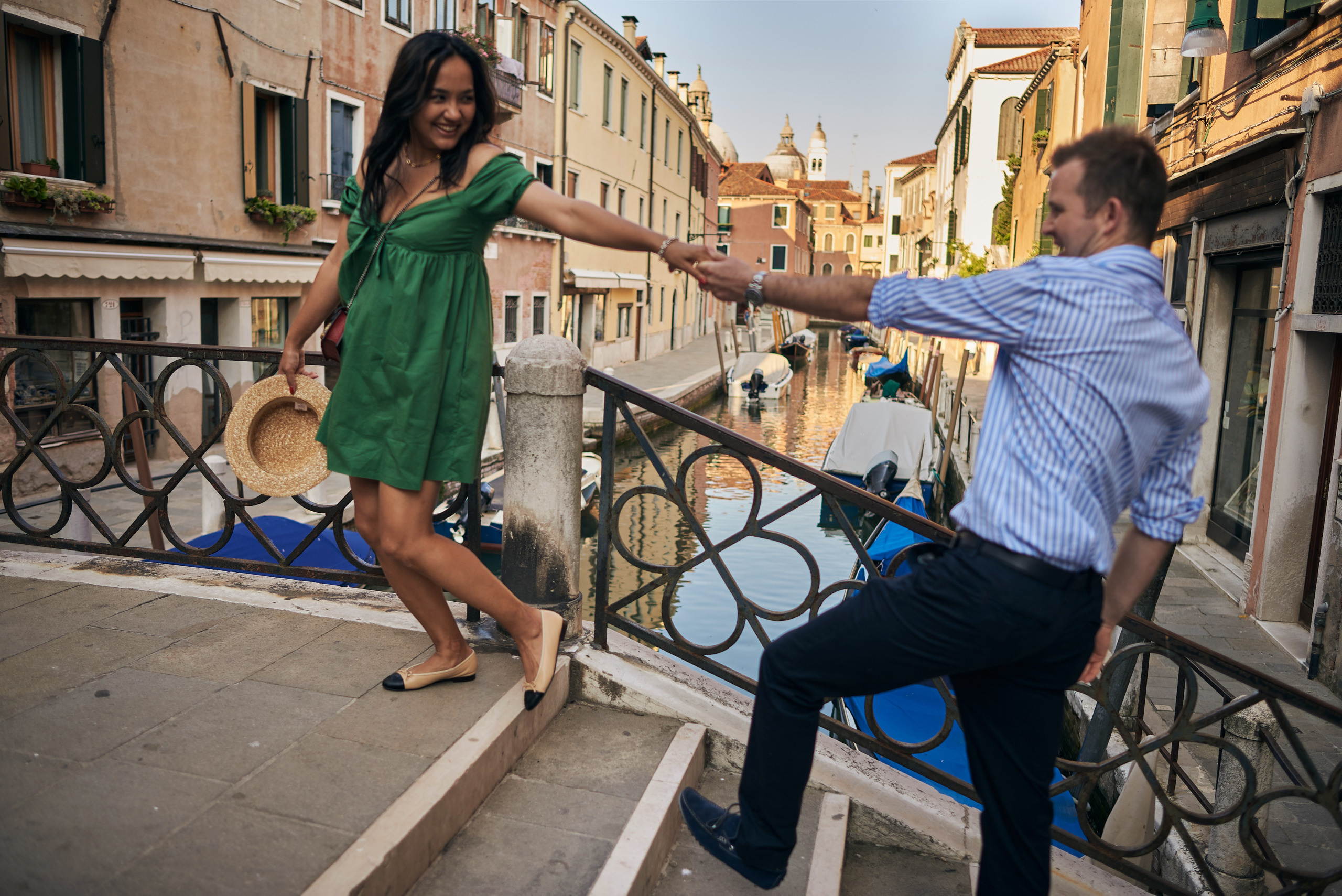 Anniversary photo shoot in Venice