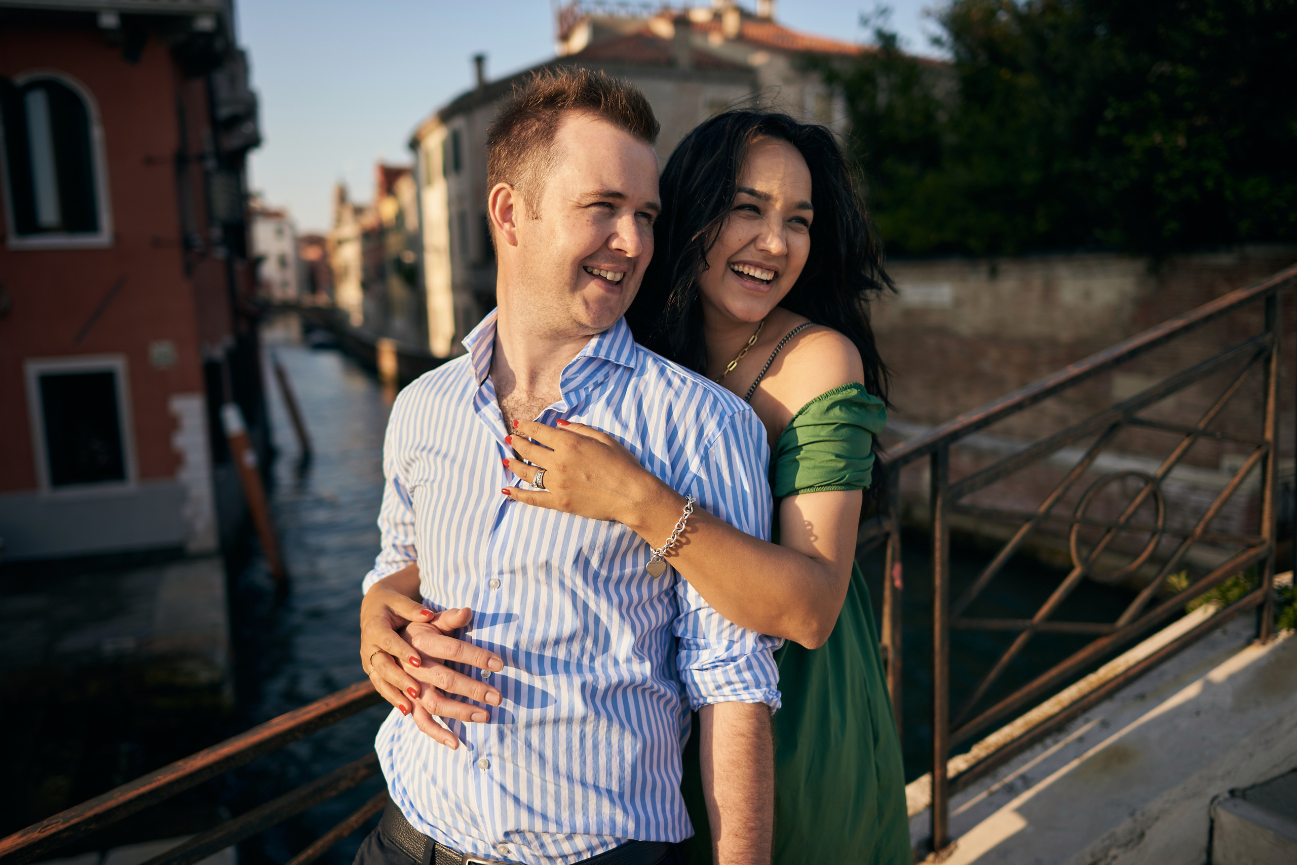 Anniversary photo shoot in Venice