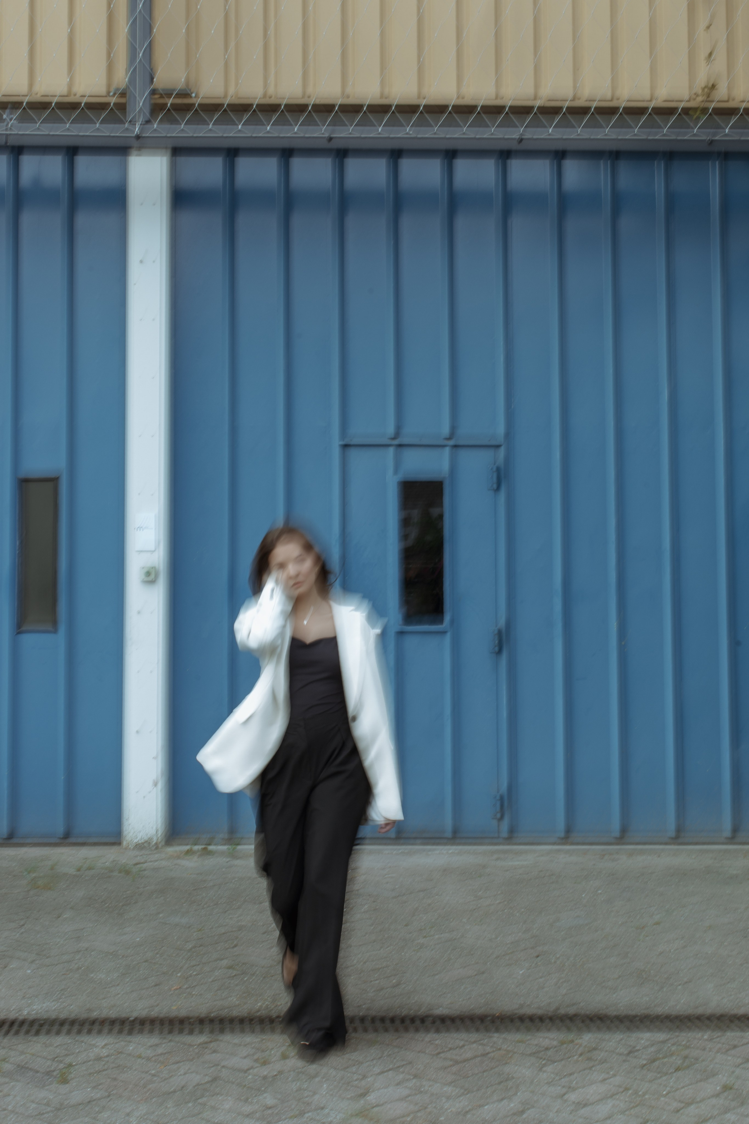 Daria. Shooting a photographer. True self