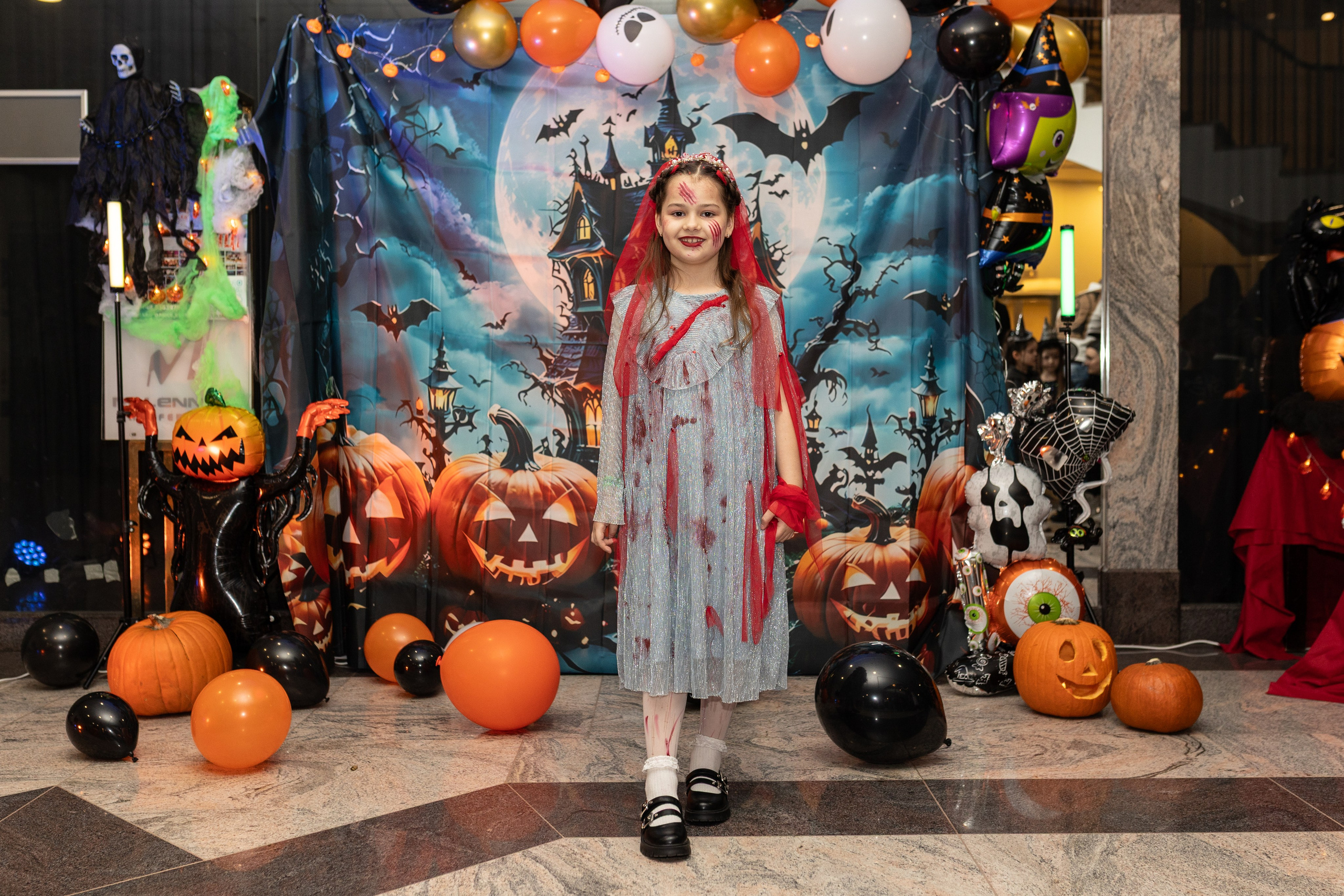 Leo dance studio Helloween 2025. Семейный и детский фотограф в Варшаве Мила Бобровская