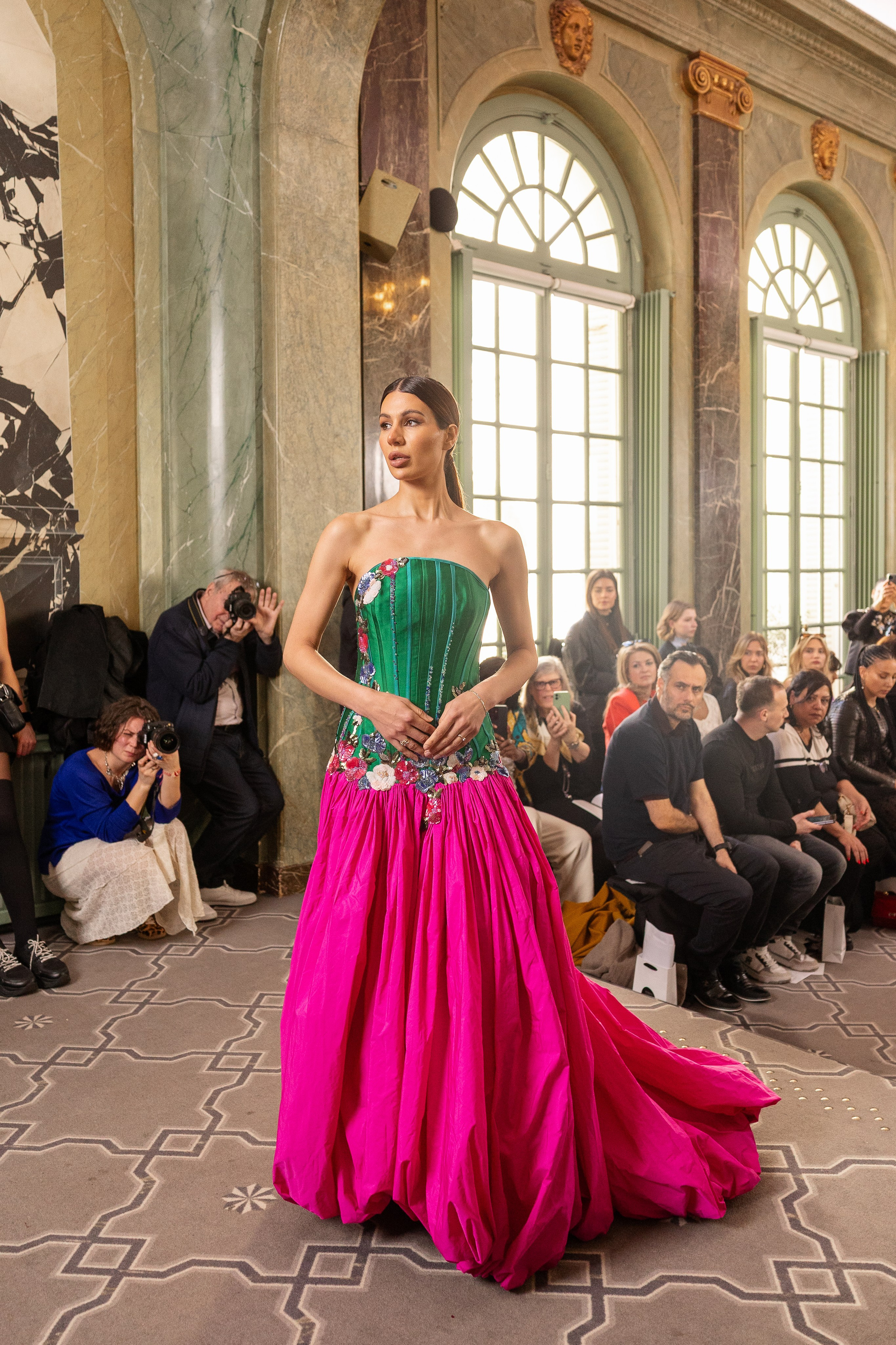 Paris fashion week. MATVEEVA STUDIO