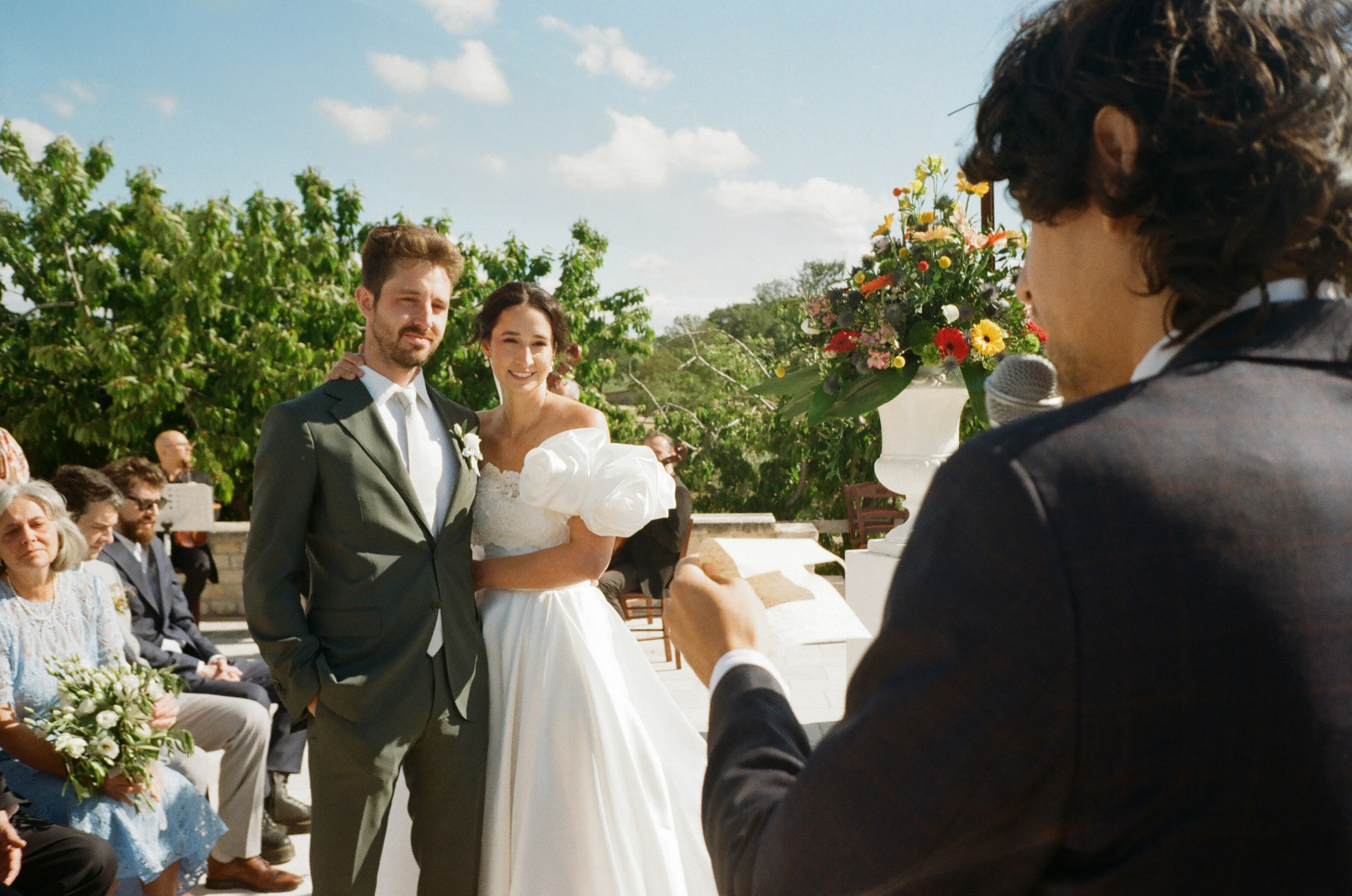 Stephanie & Christian film photos. Wedding photographer Italy