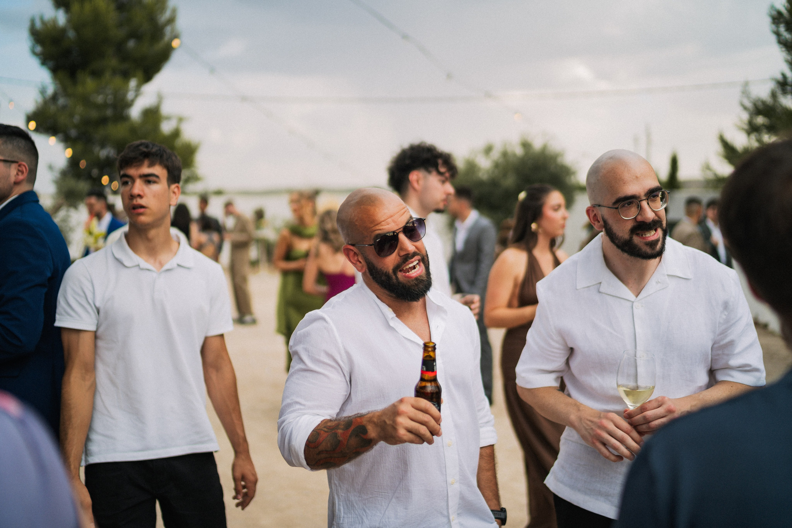 Nerea y Samuel. Christian García
