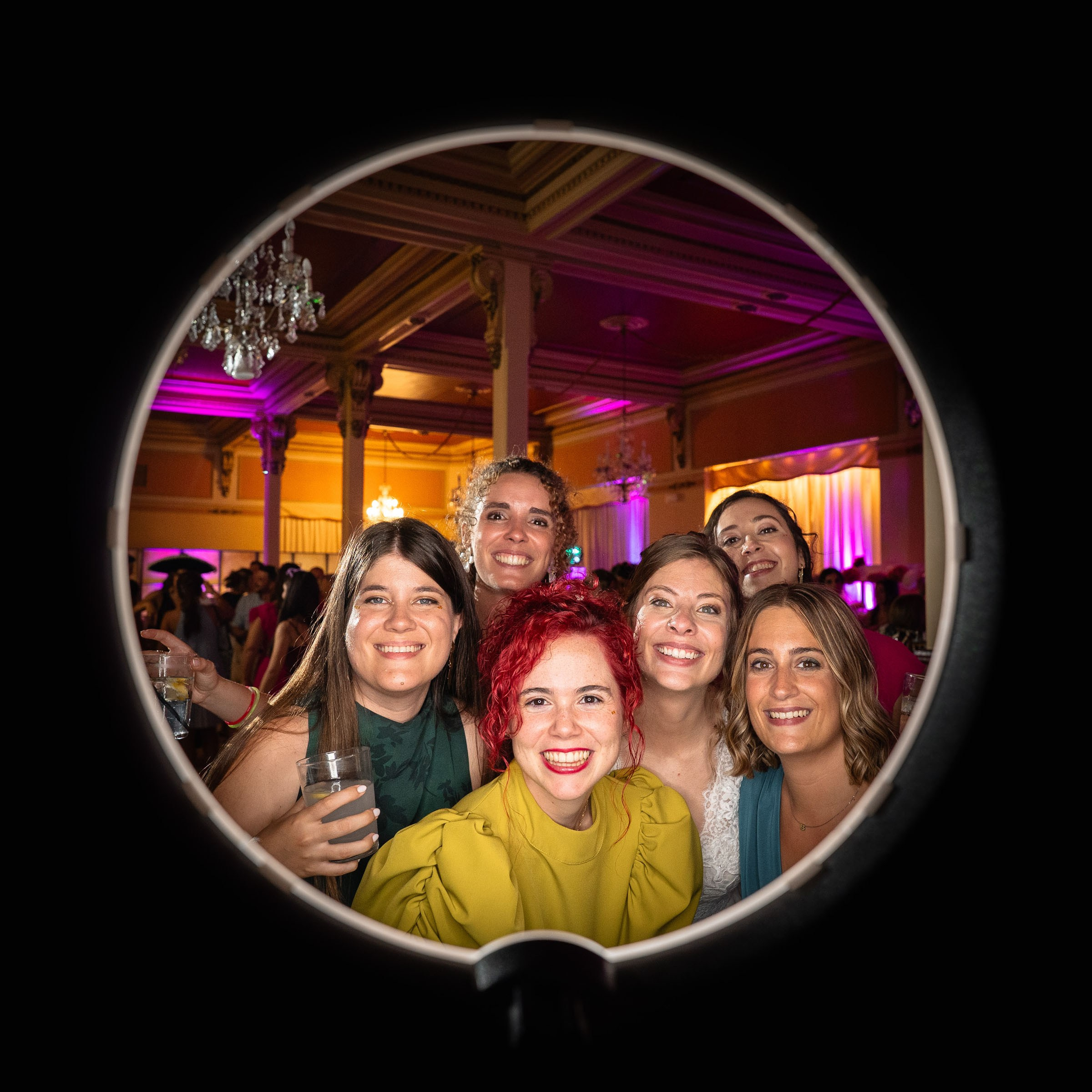 Photocircle y fotos de boda de Andrea y Jose en el Casino de Huesca. PIXLOVE - Fotógrafos de bodas Huesca Pirineos Zaragoza