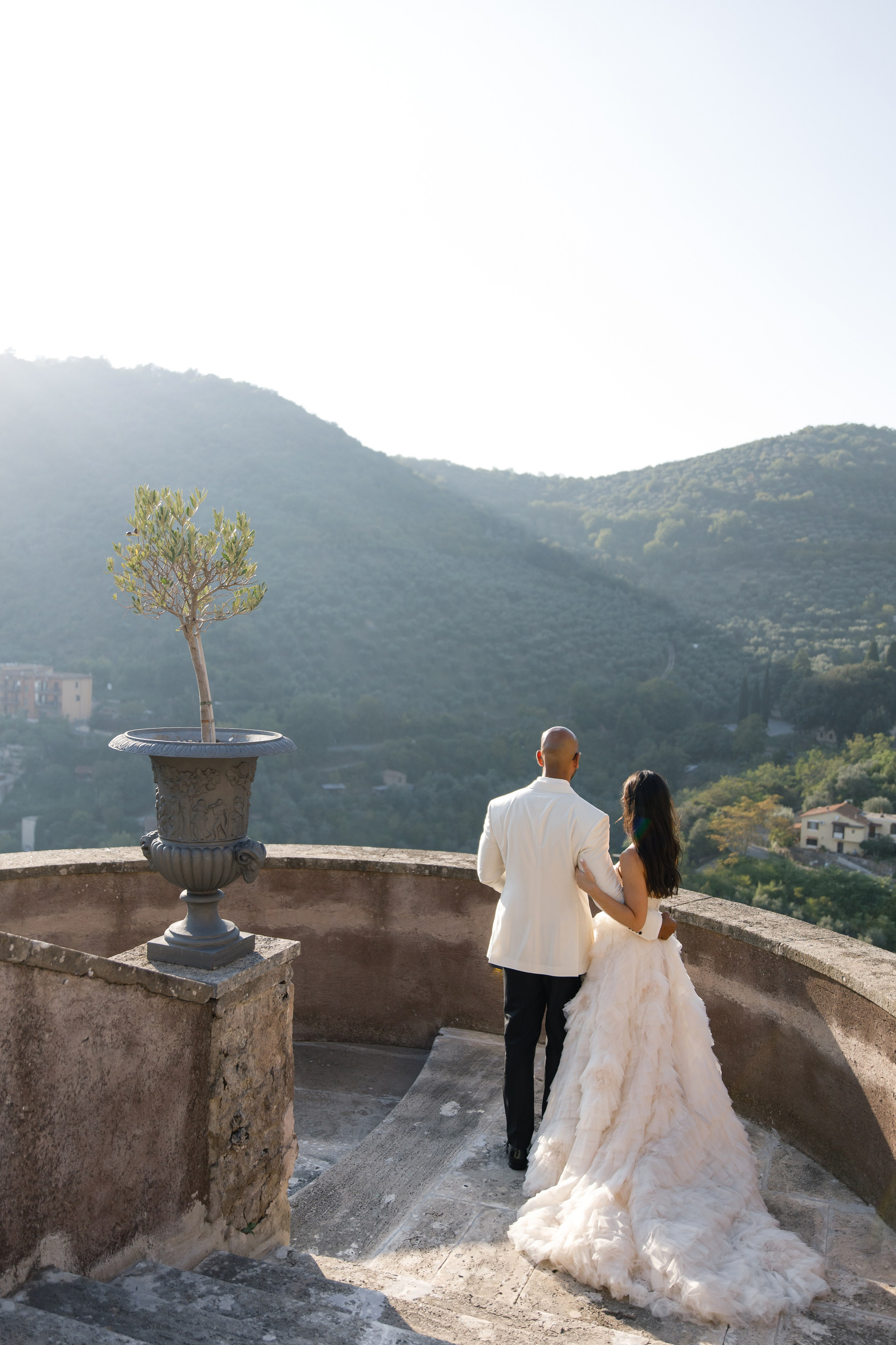 Wedding Castello Brancaccio. Wedding Photographer Rome Tuscany Como Sicily Puglia Amalfy Italy- Oksana Savenchuk