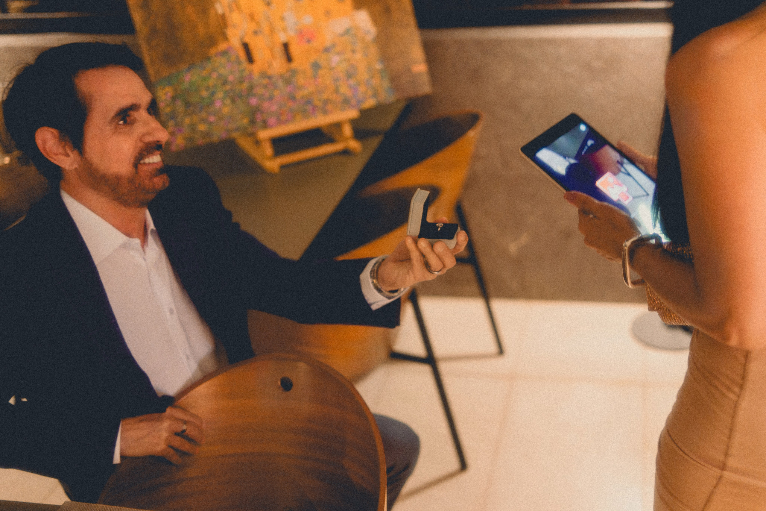 Proposal of Robert and Tatiana. Photographer in Greece Kristina