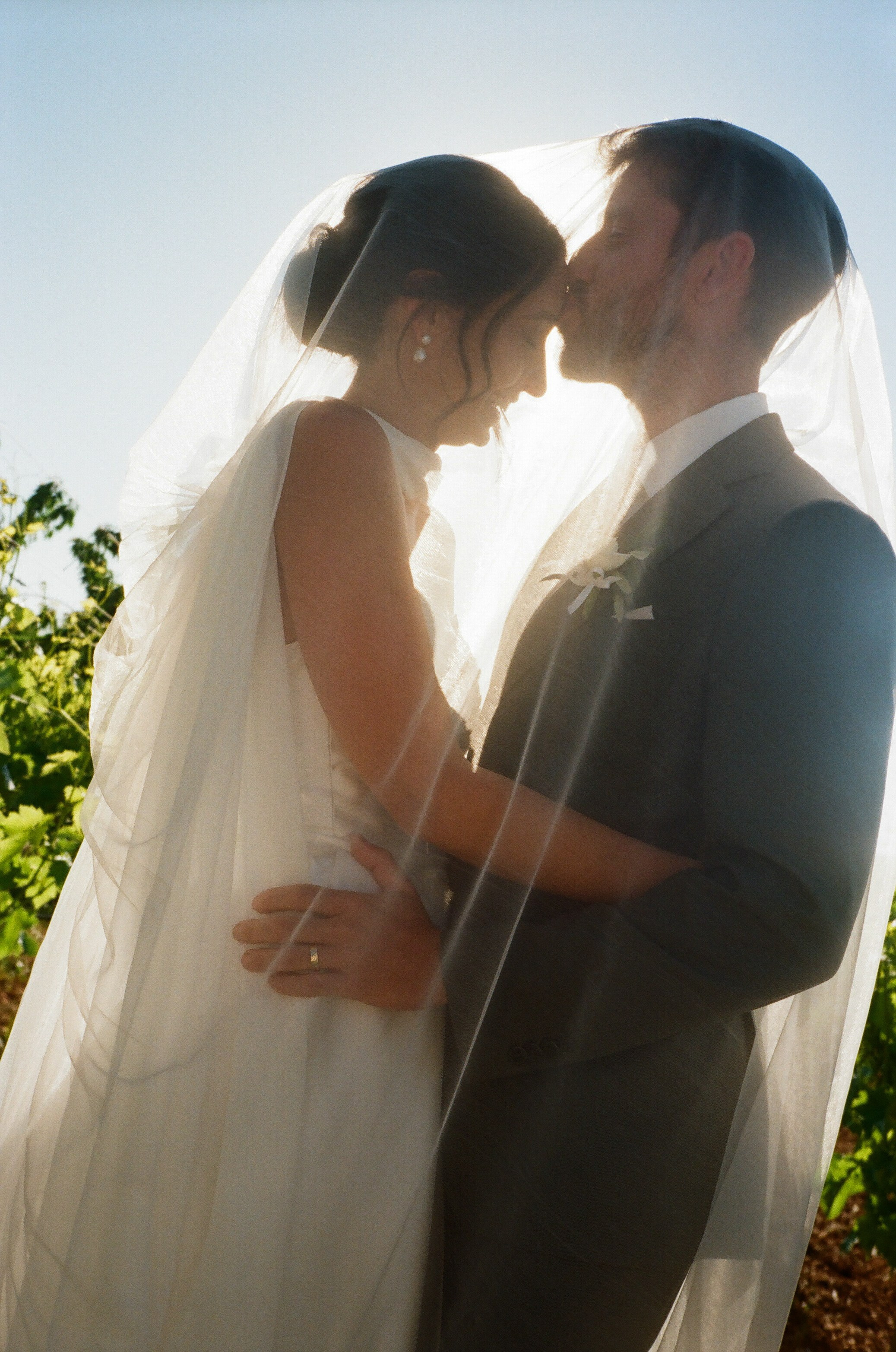 Stephanie & Christian film photos. Wedding photographer Italy