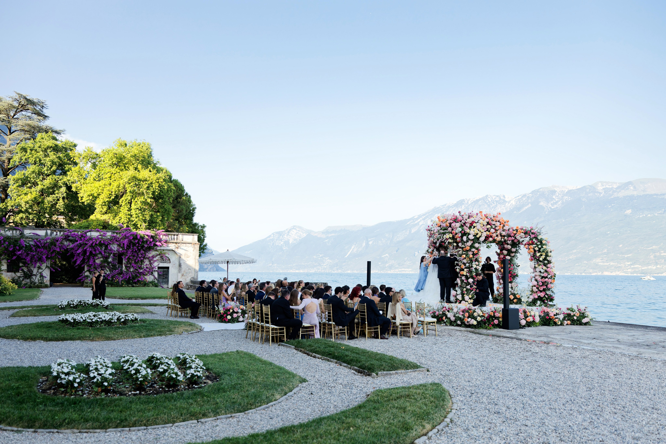 Wedding at Villa Bettoni on Lake Garda