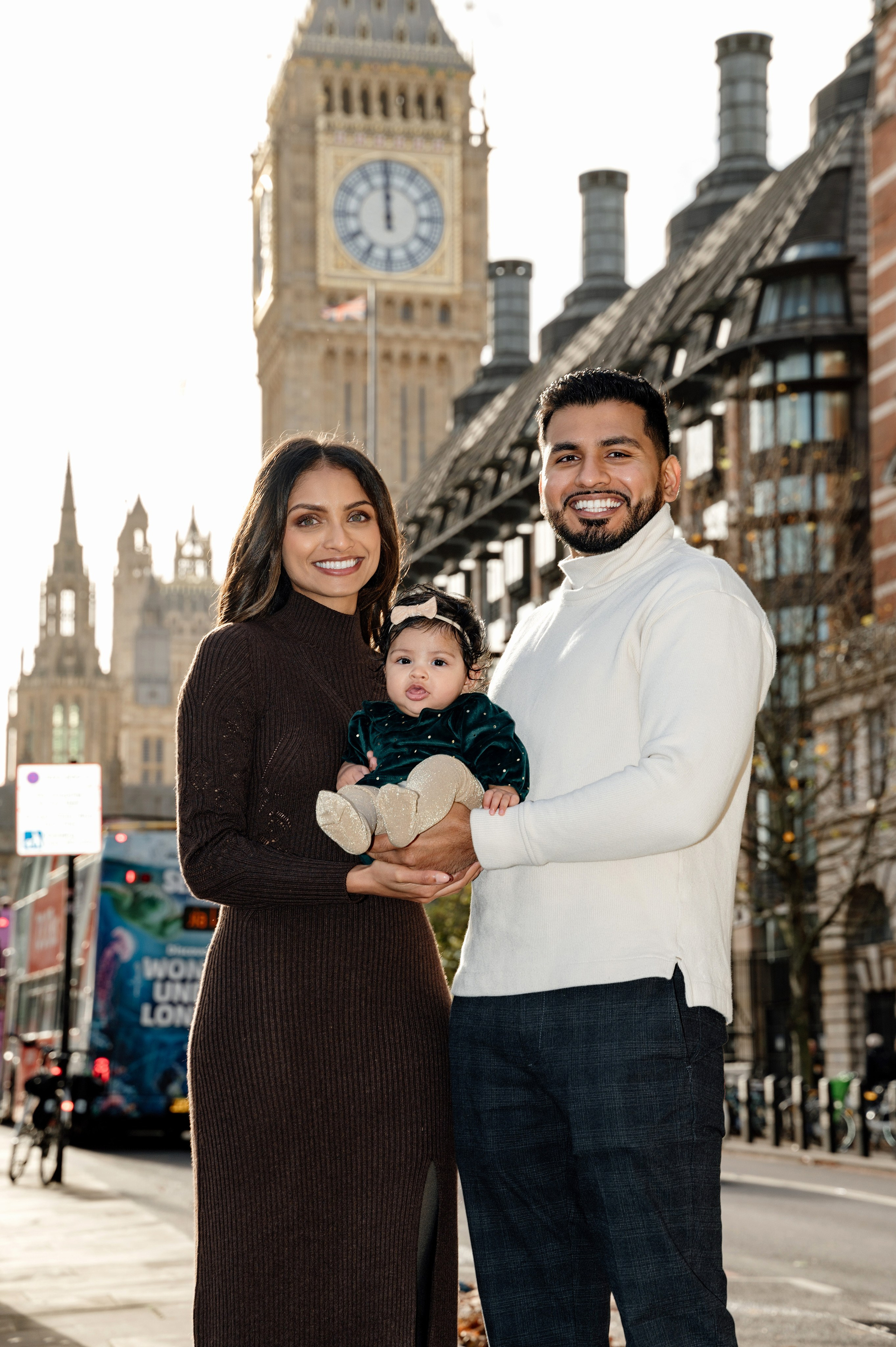 Westminster Kevin&Trisha with baby. FAMILY AND WEDDING PHOTOGRAPHER IN LONDON MARINA RIVA