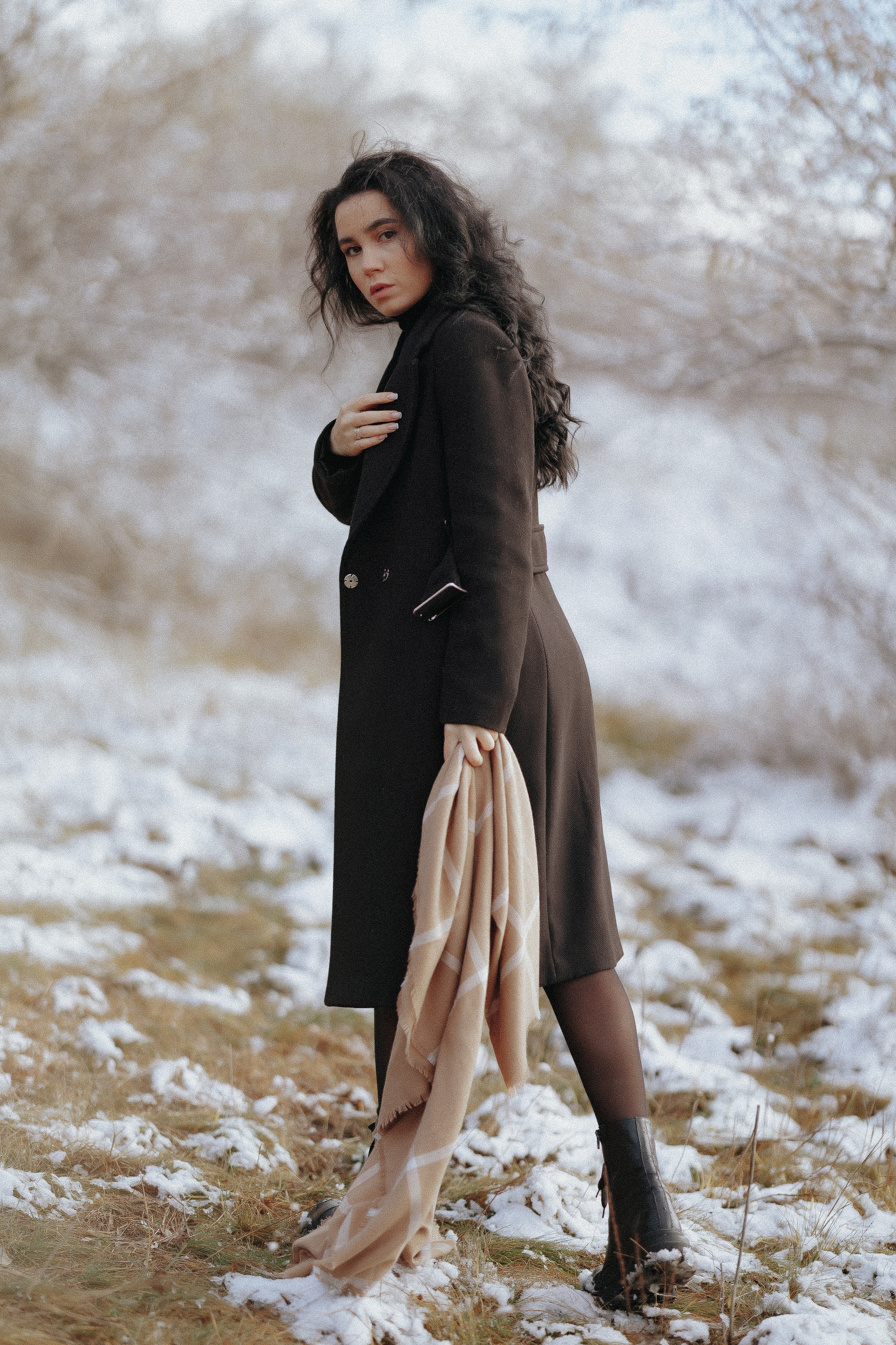 Winter-portrait. Duca Mihai-Fotograf