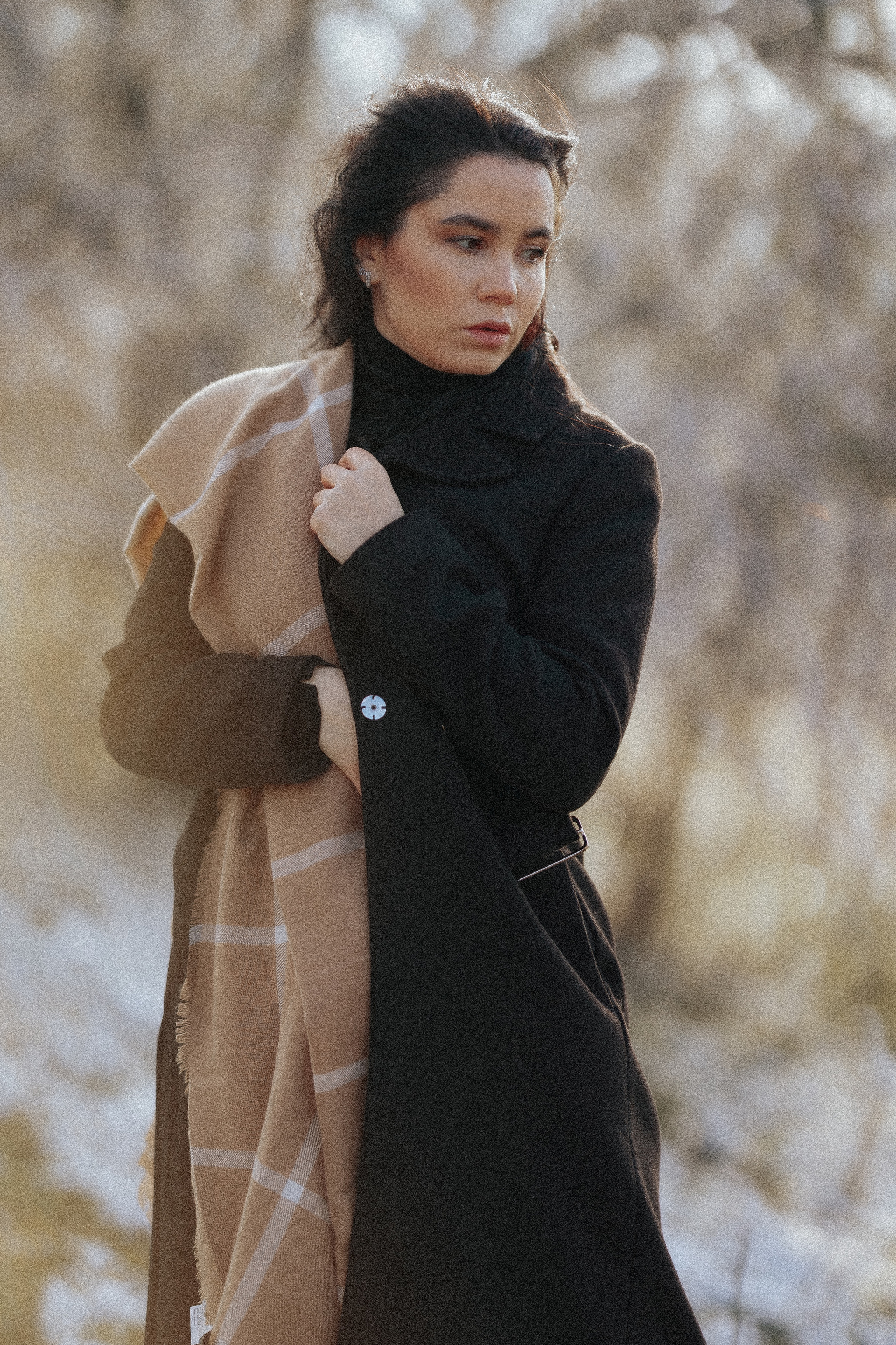 Winter-portrait. Duca Mihai-Fotograf