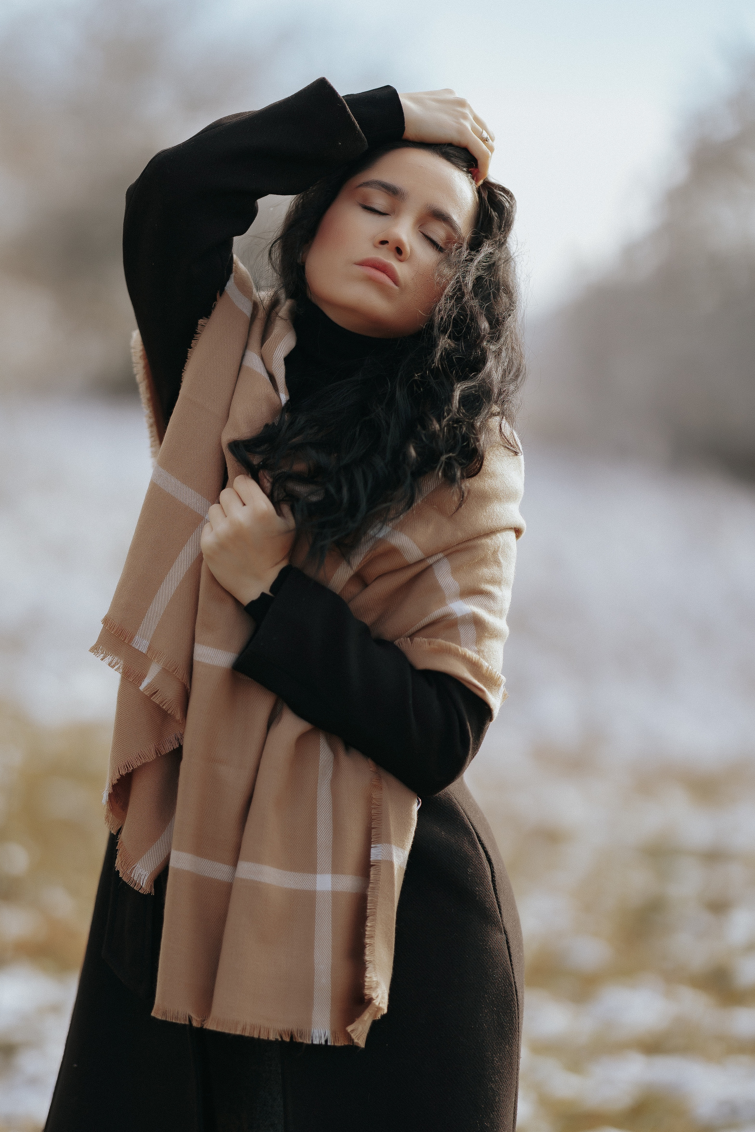 Winter-portrait. Duca Mihai-Fotograf