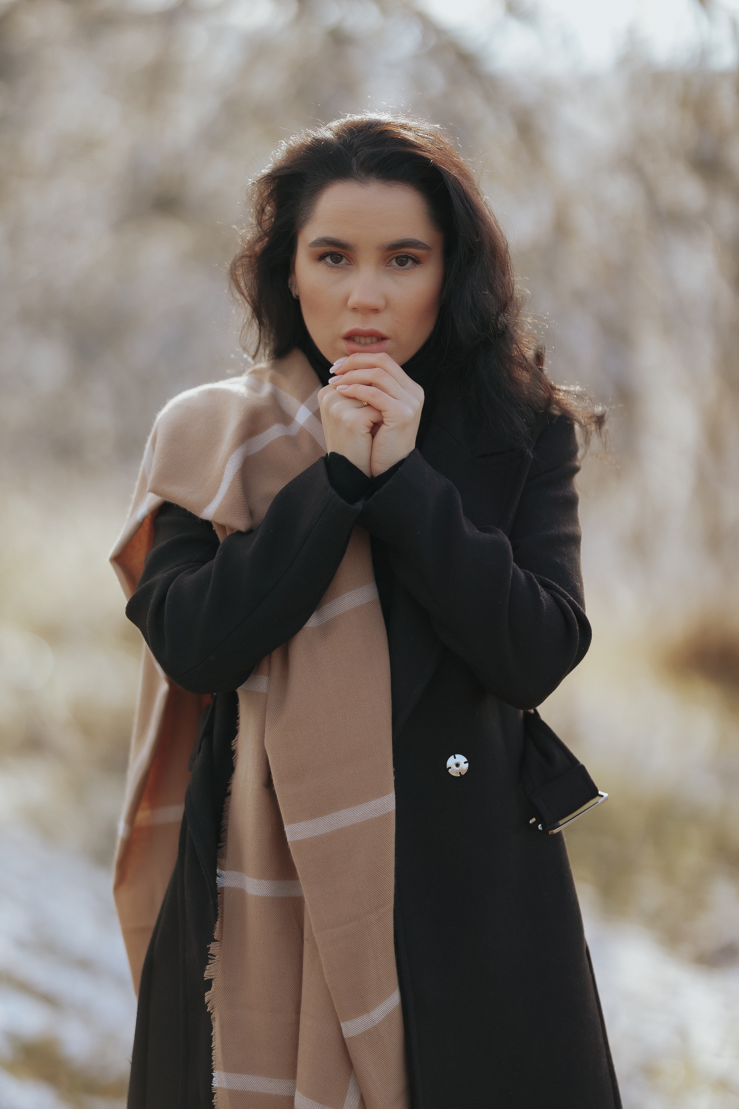 Winter-portrait. Duca Mihai-Fotograf