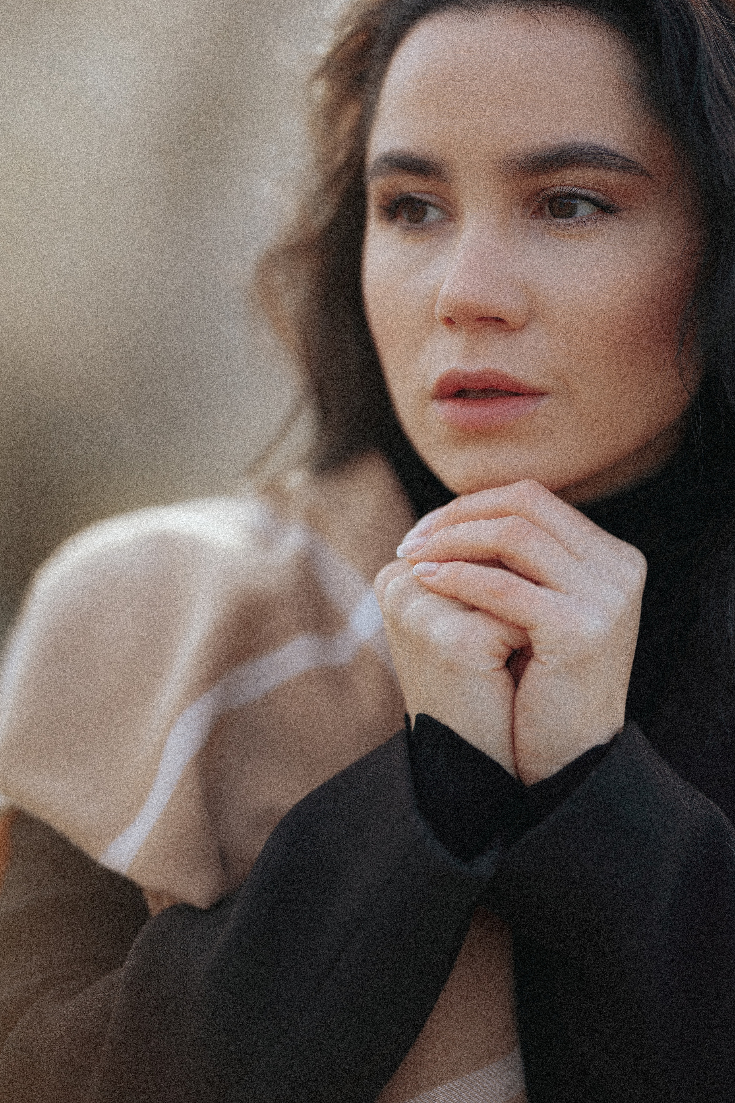 Winter-portrait. Duca Mihai-Fotograf