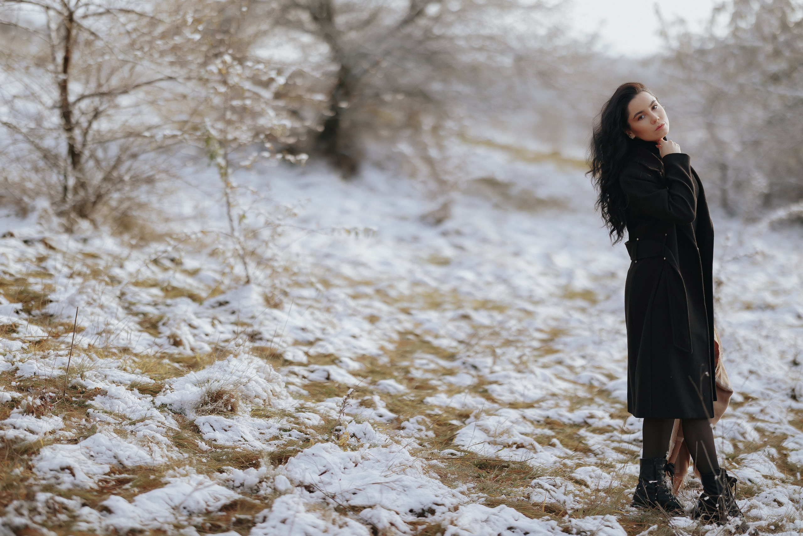 Winter-portrait. Duca Mihai-Fotograf