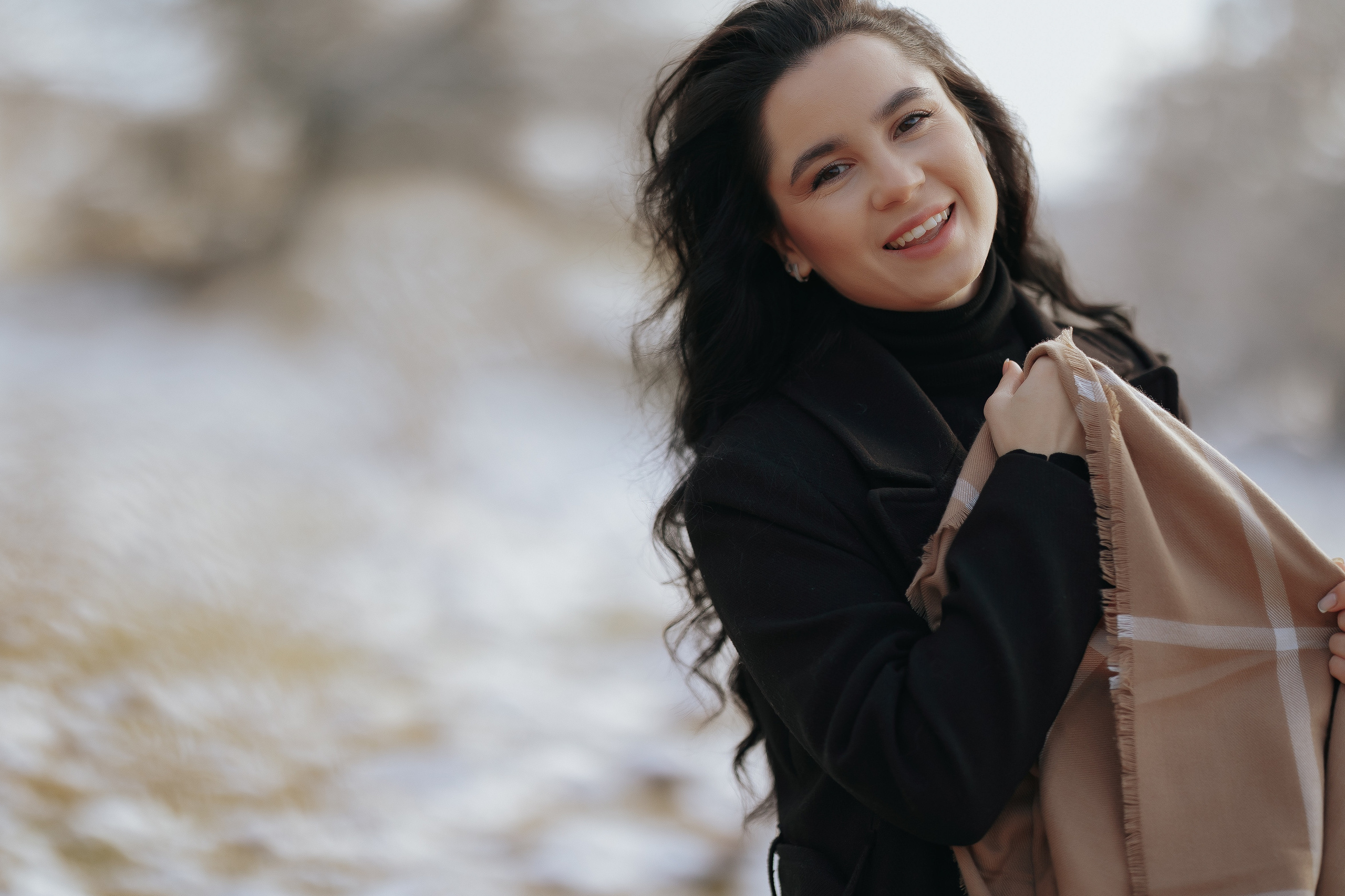 Winter-portrait. Duca Mihai-Fotograf