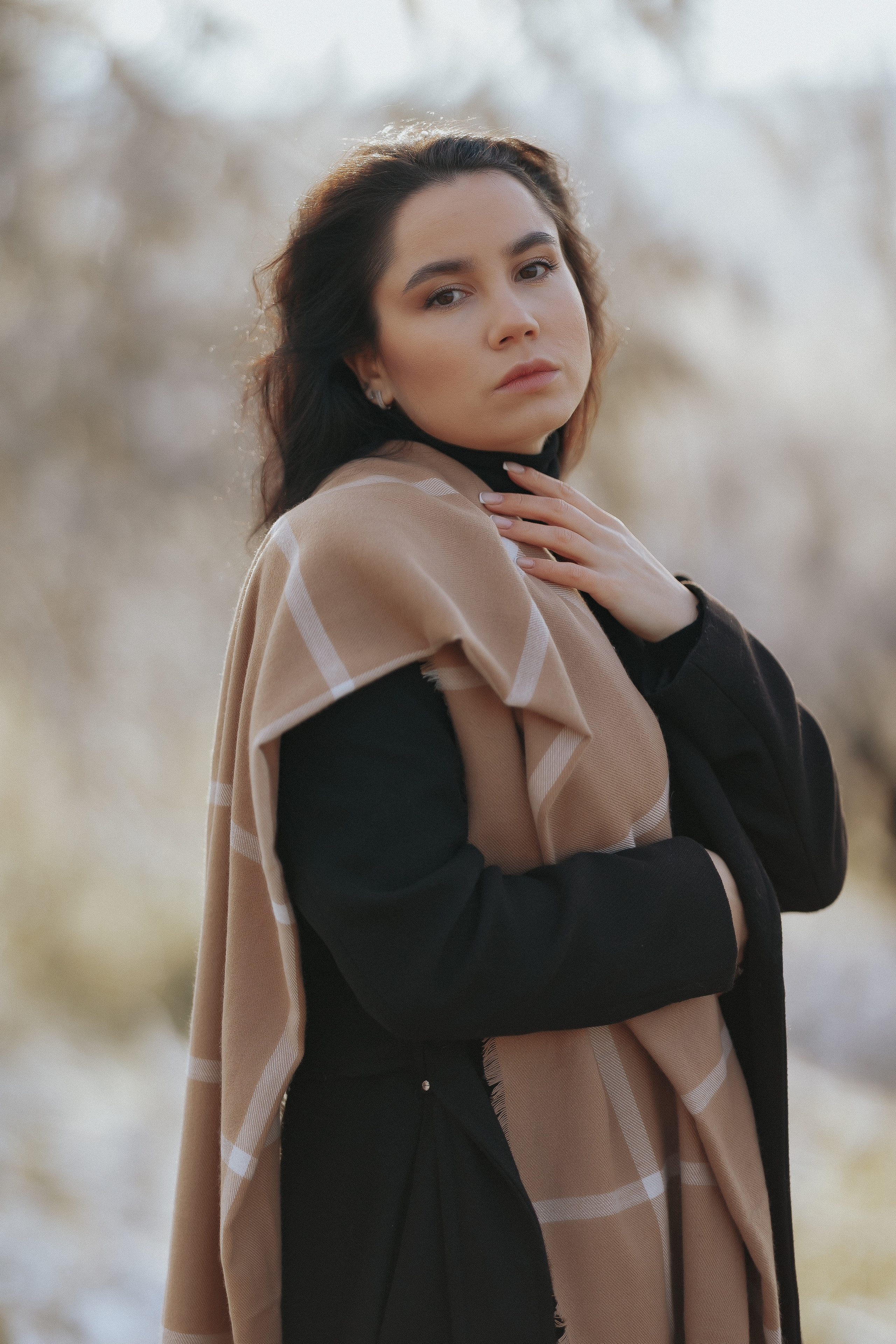 Winter-portrait. Duca Mihai-Fotograf