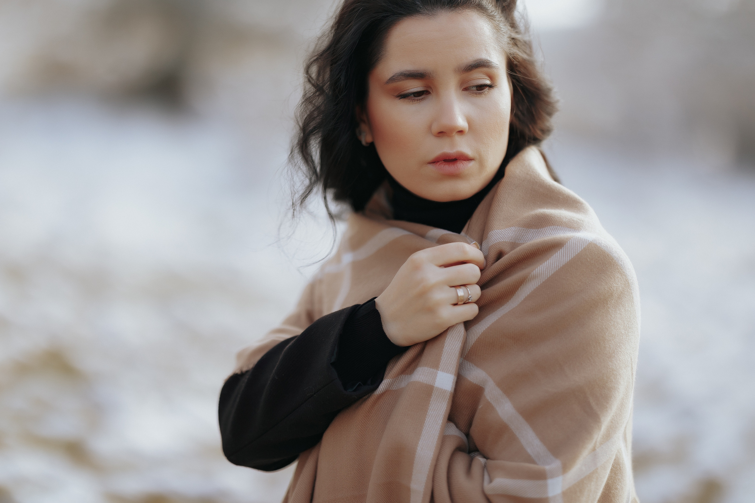 Winter-portrait. Duca Mihai-Fotograf