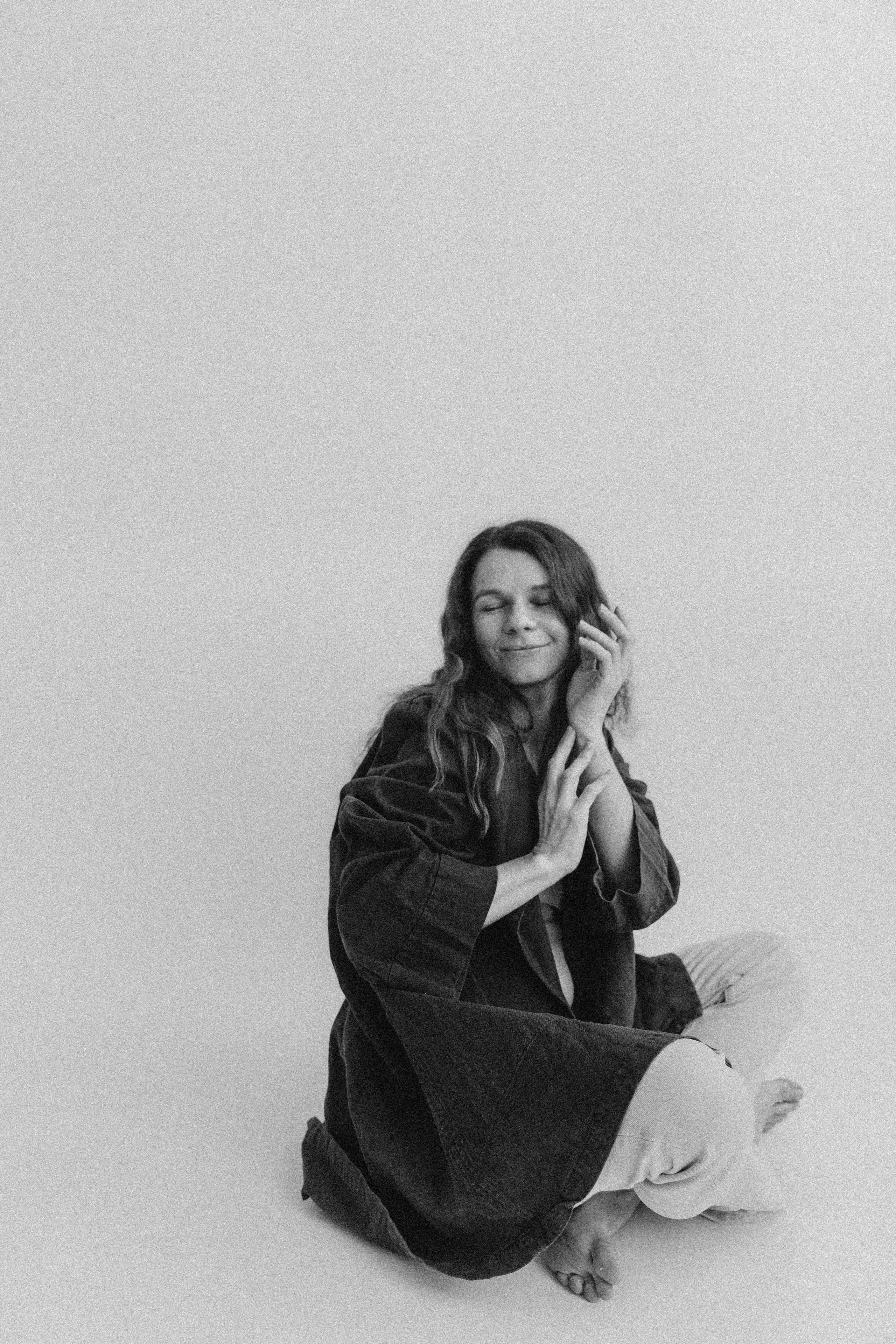 Phototherapy session. True self