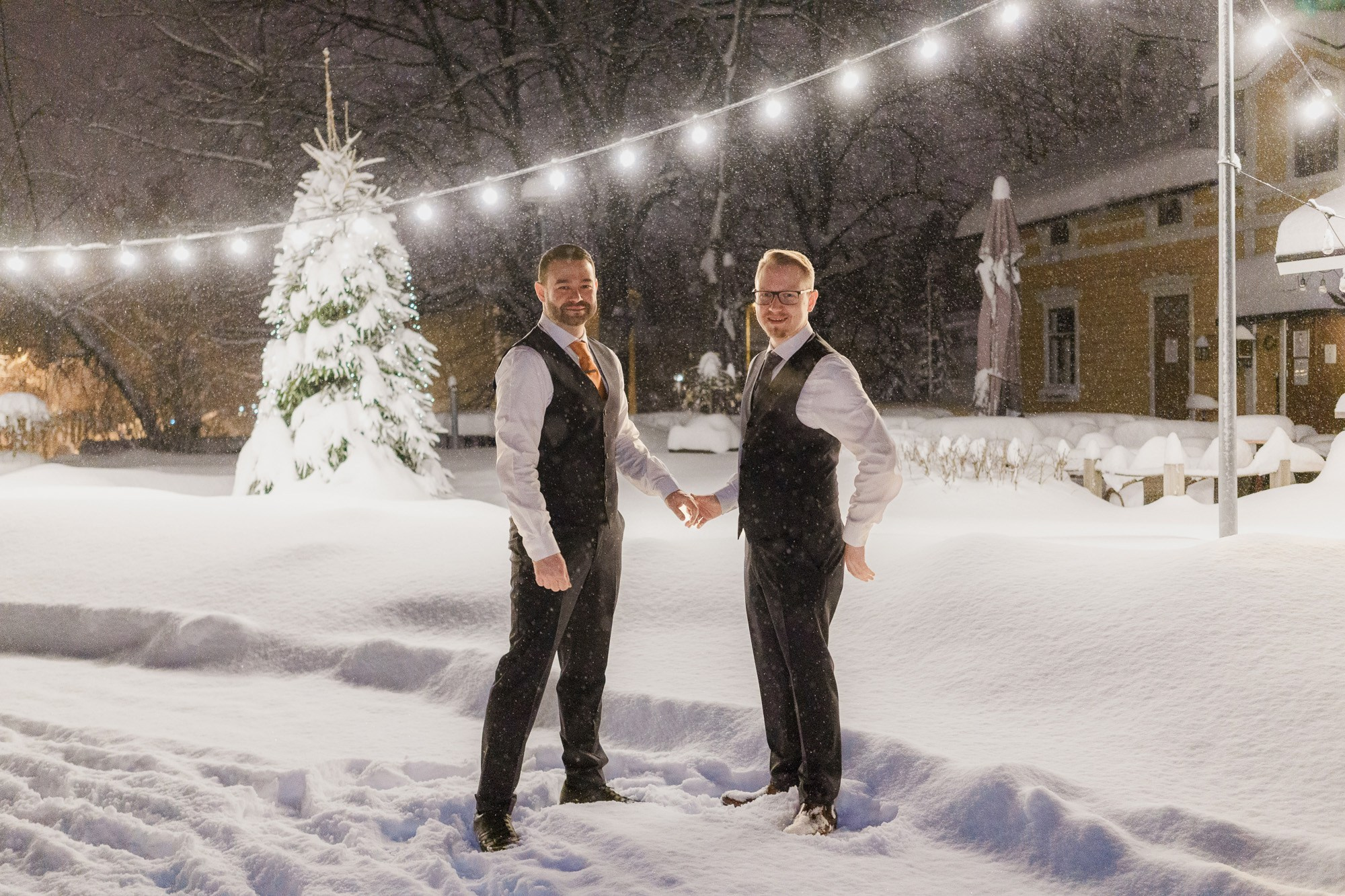 Daniel&Patrik, Intiimit häät Puotilan kartanossa