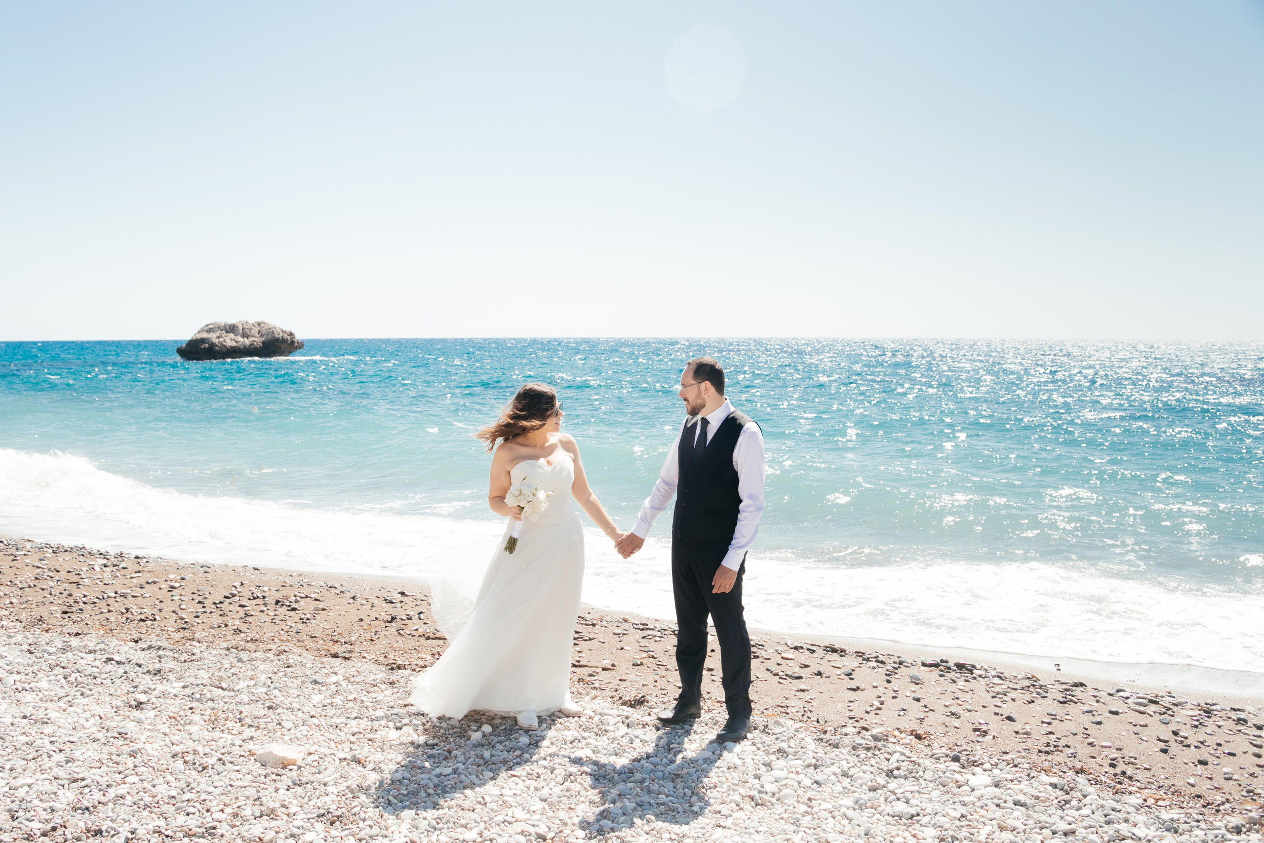 Свадебный фотограф камень Афродиты, Кипр