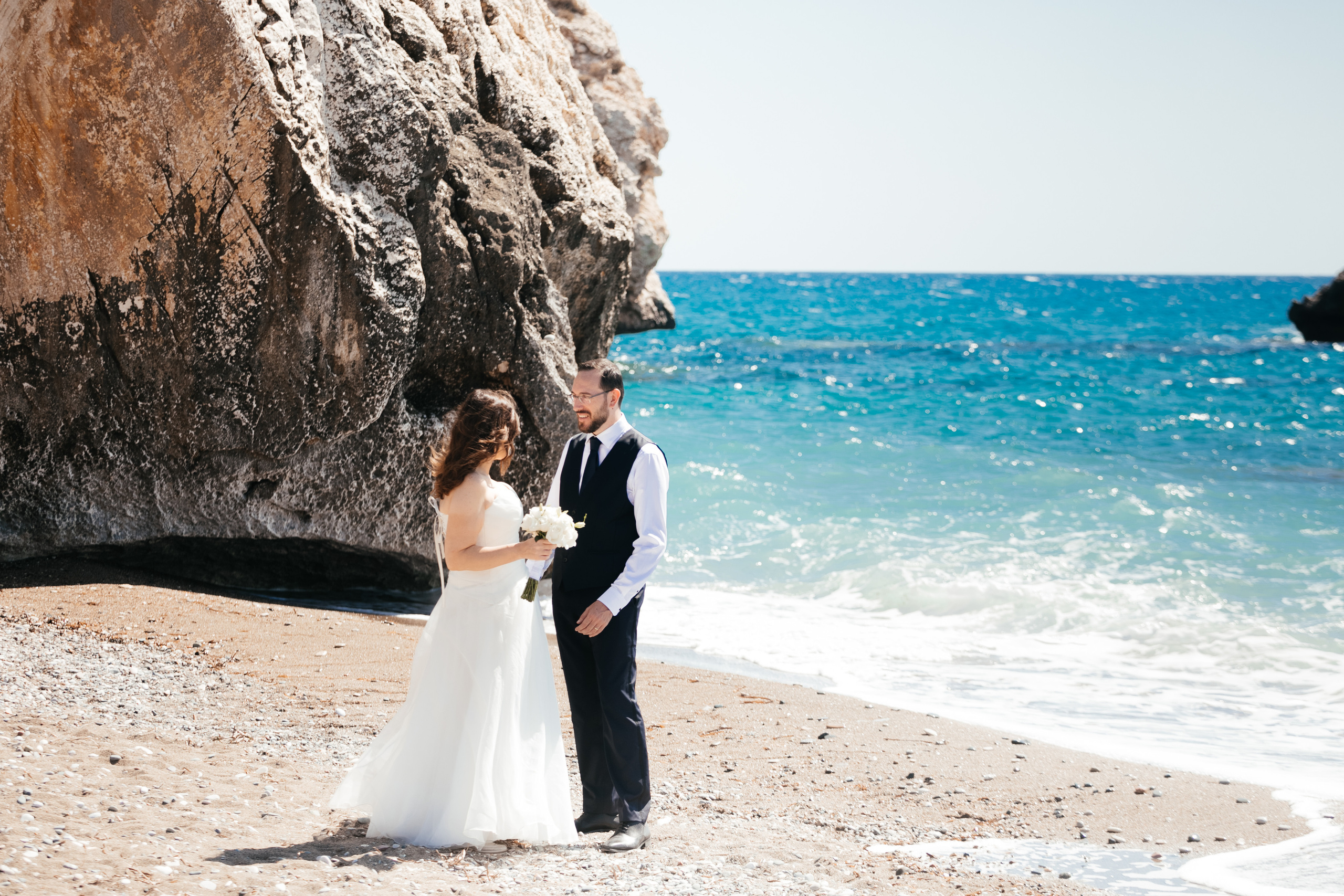 Свадебный фотограф камень Афродиты, Кипр