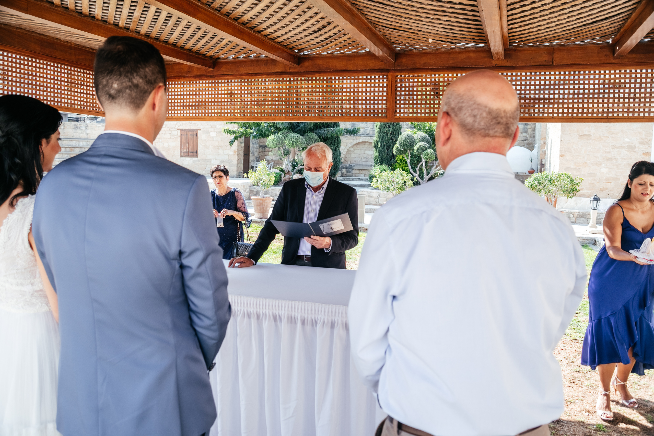 Wedding photoshoot in Germasoya municipality, Limassol, Cyprus