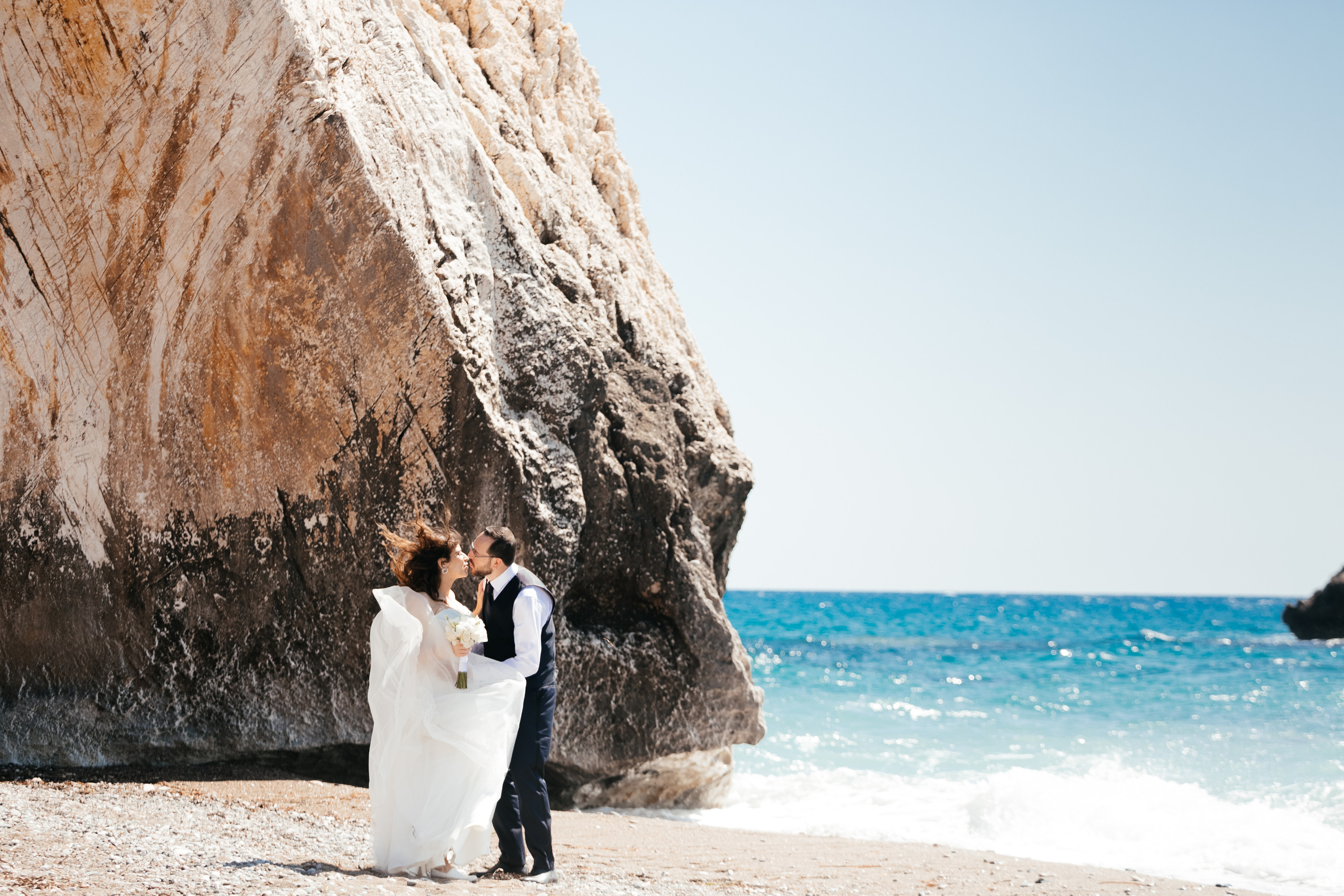 Свадебный фотограф камень Афродиты, Кипр