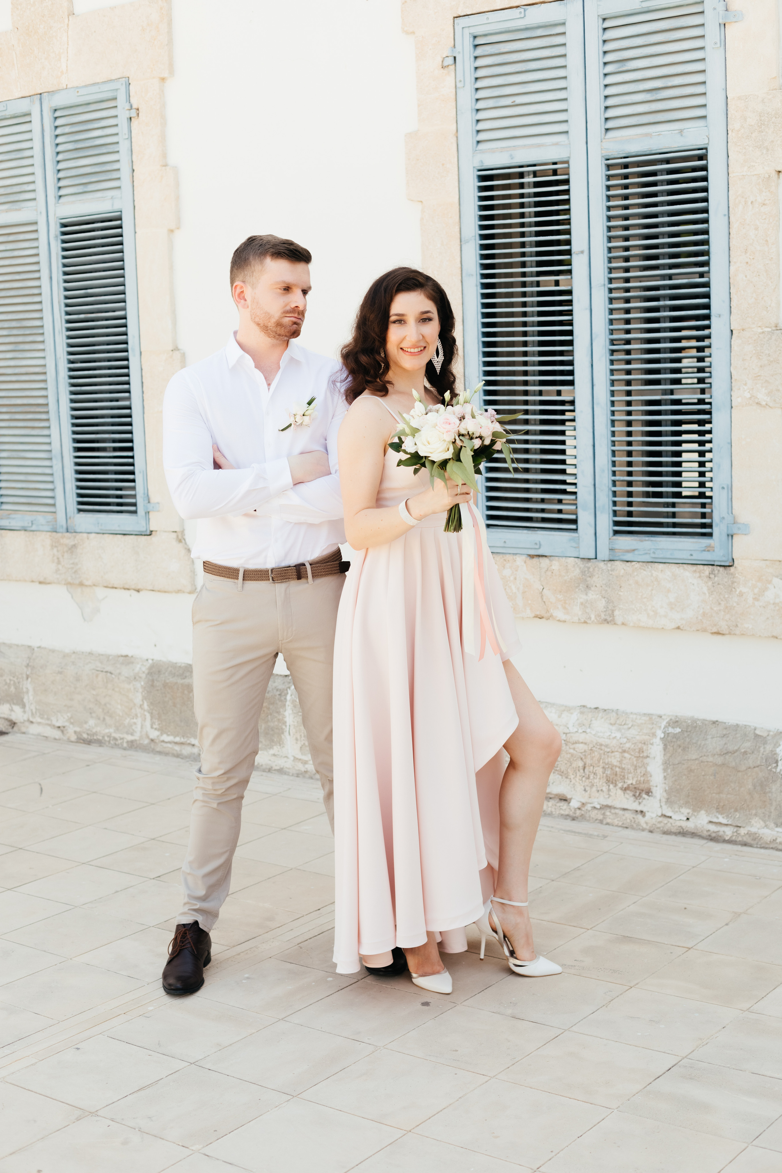 Wedding photoshoot in Larnaca municipality, Cyprus