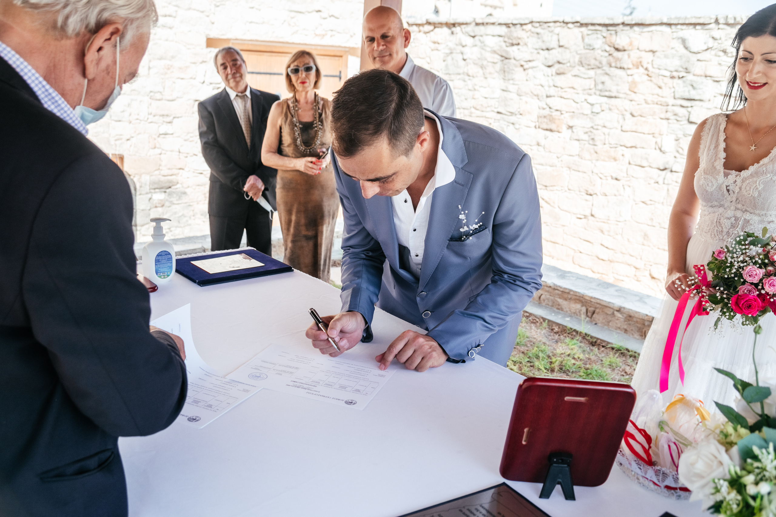 Wedding photoshoot in Germasoya municipality, Limassol, Cyprus