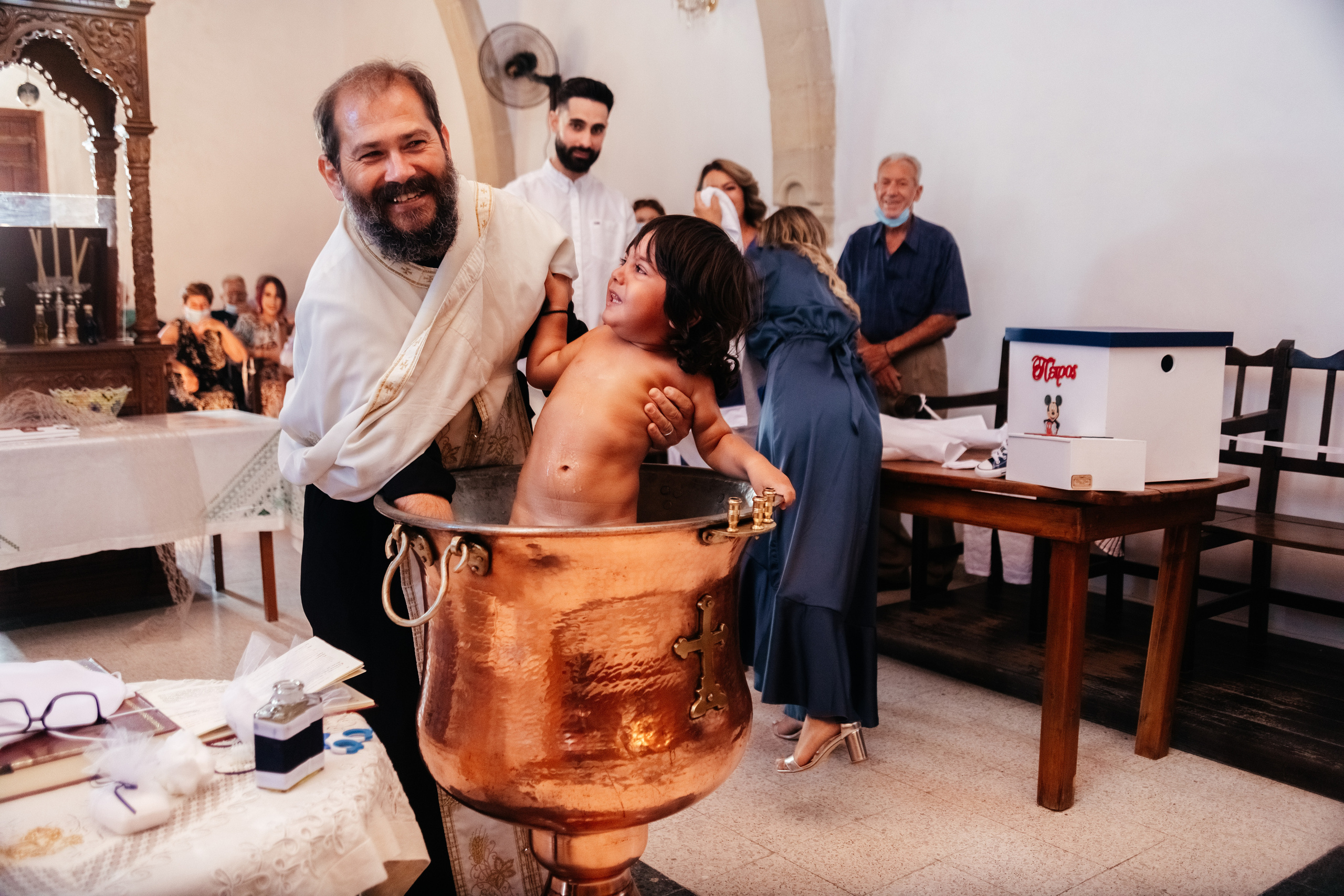 Фотограф на хрестини Кіпр