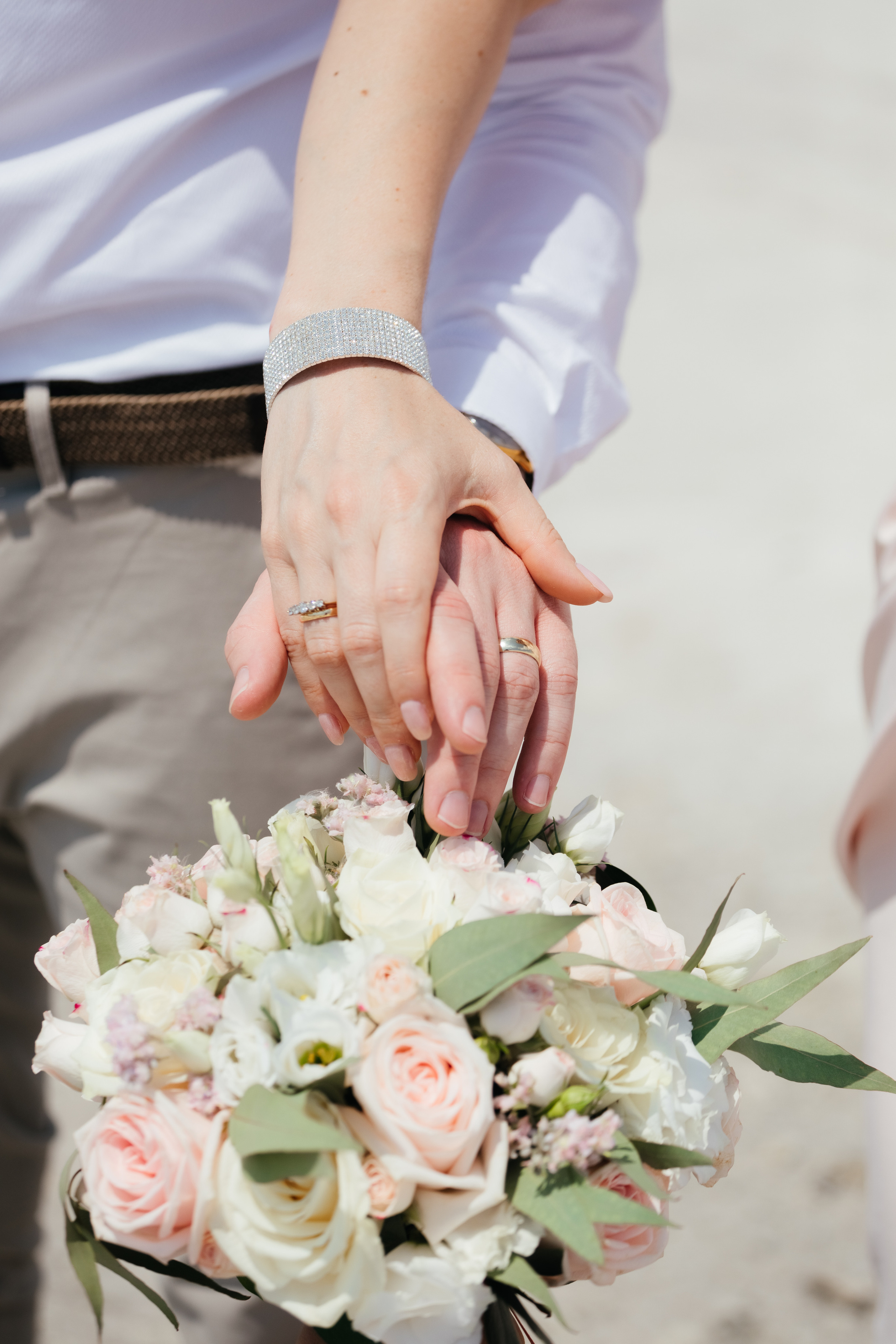 Wedding photoshoot at Salt Lake, Larnaca, Cyprus