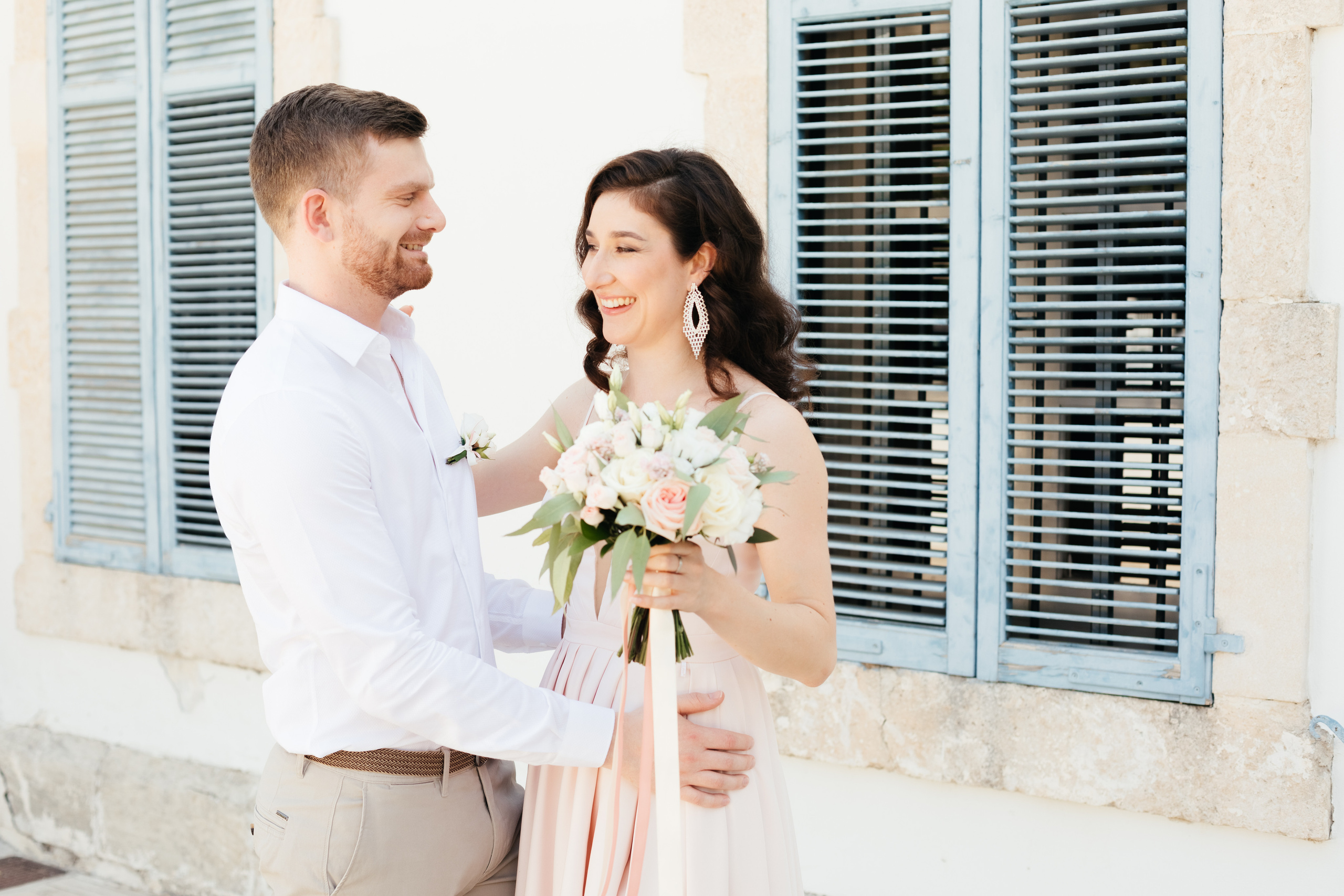 Wedding photoshoot in Larnaca municipality, Cyprus