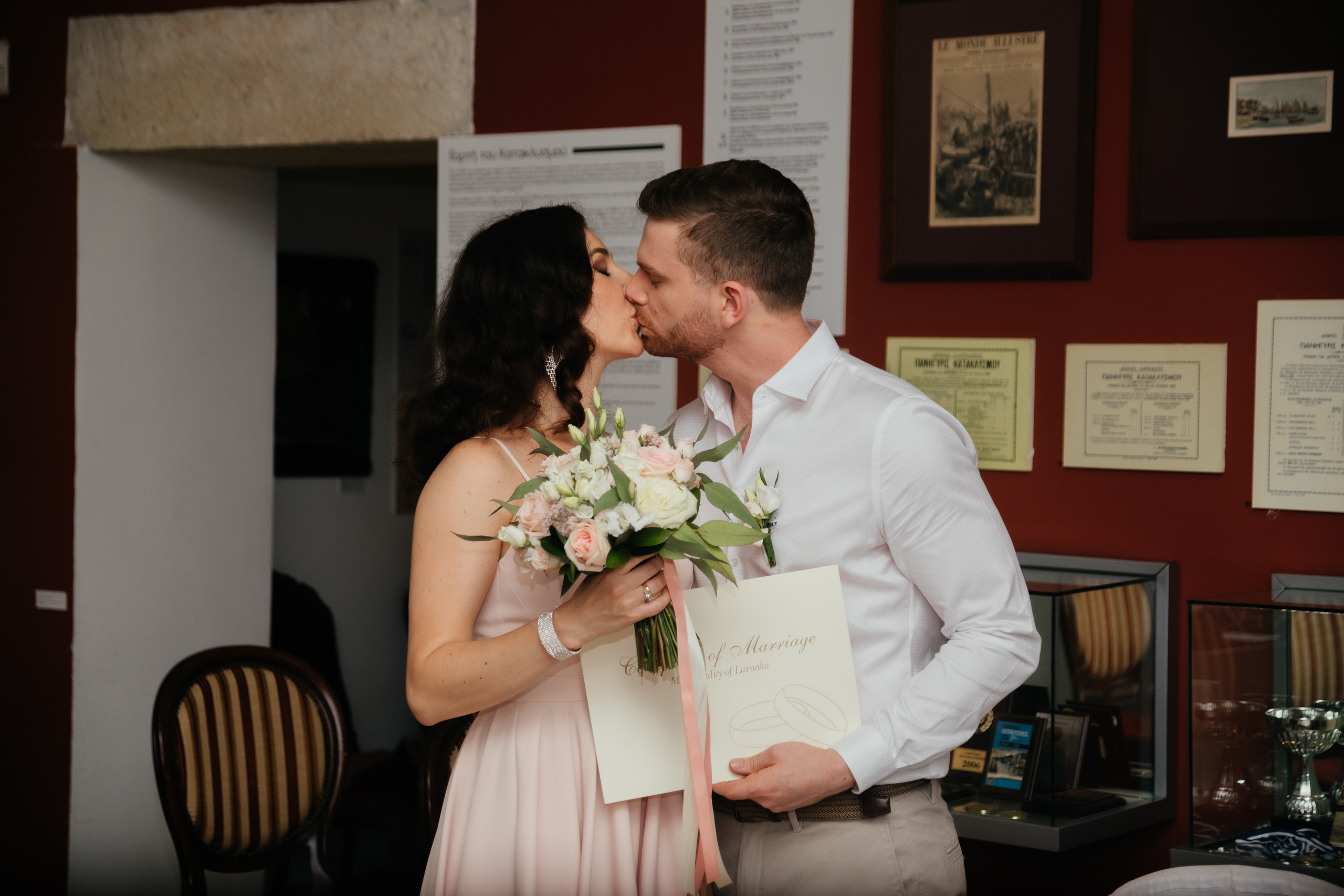 Wedding photoshoot in Larnaca municipality, Cyprus