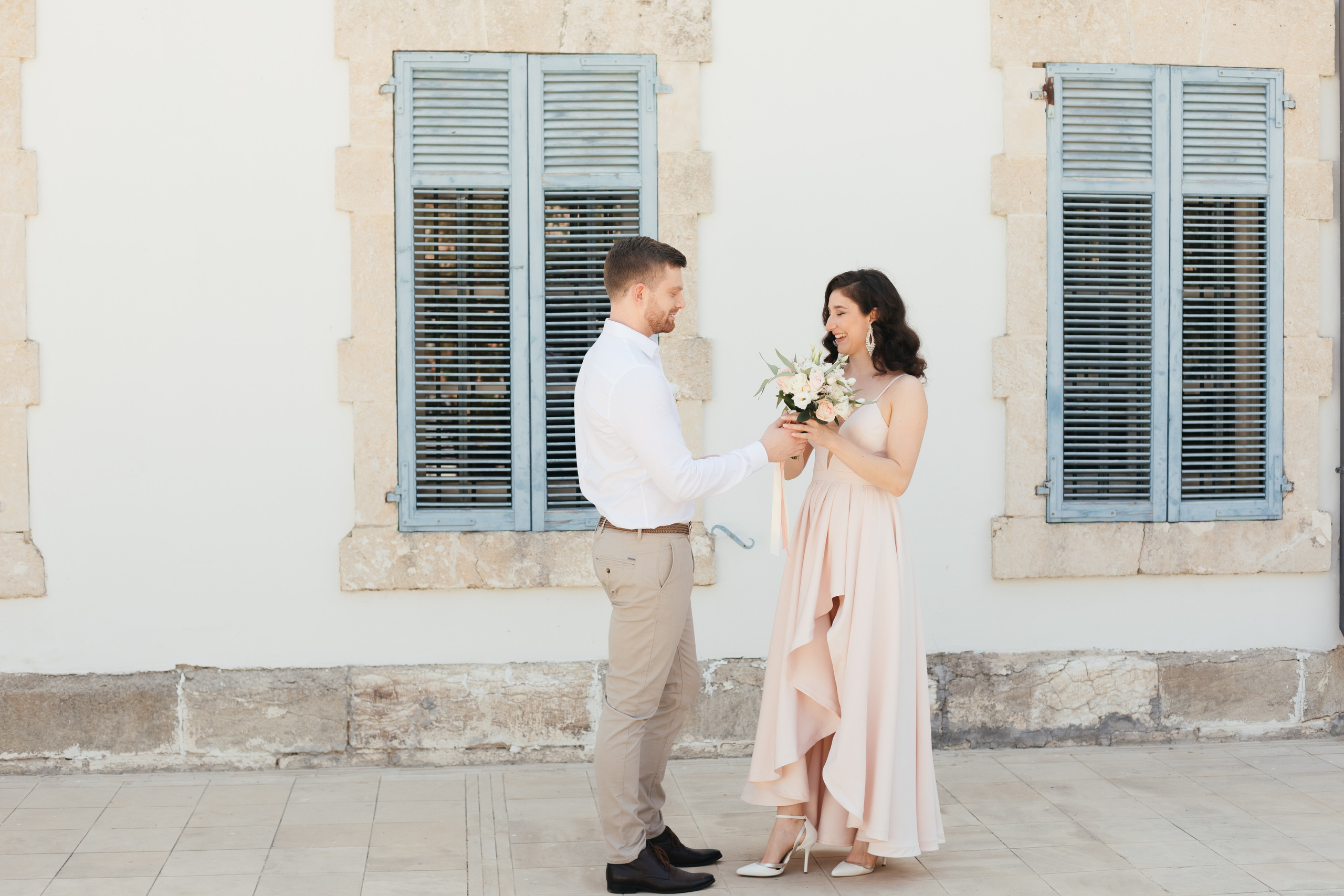 Wedding photoshoot in Larnaca municipality, Cyprus