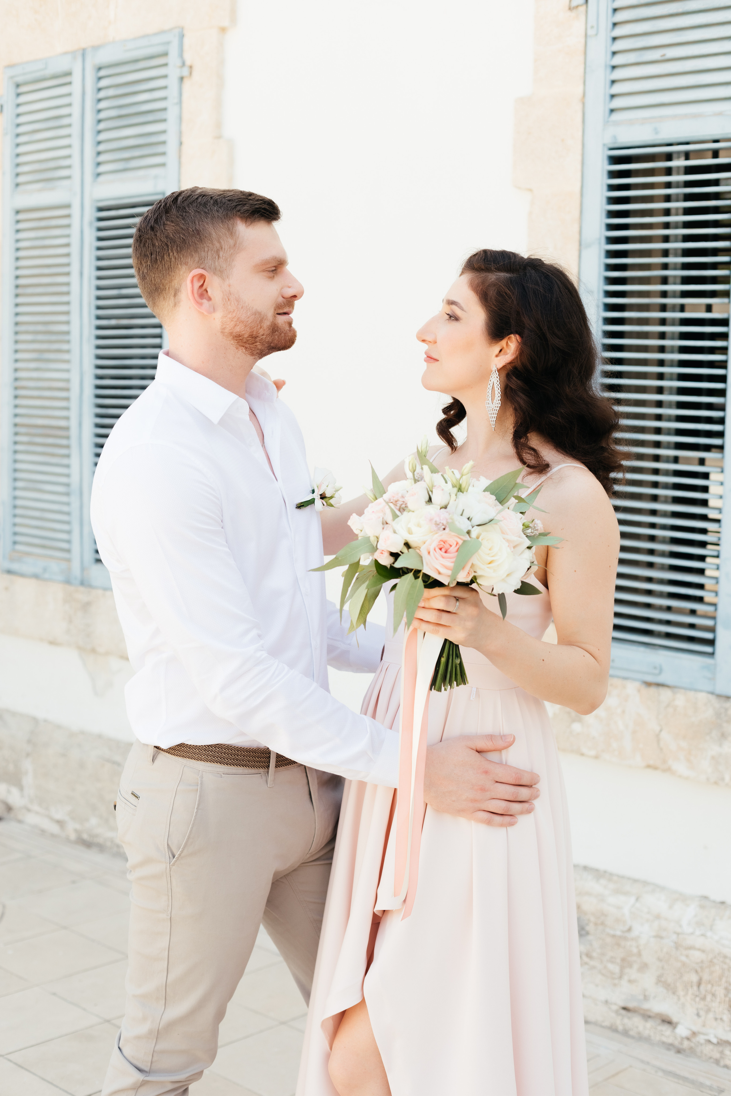 Wedding photoshoot in Larnaca municipality, Cyprus