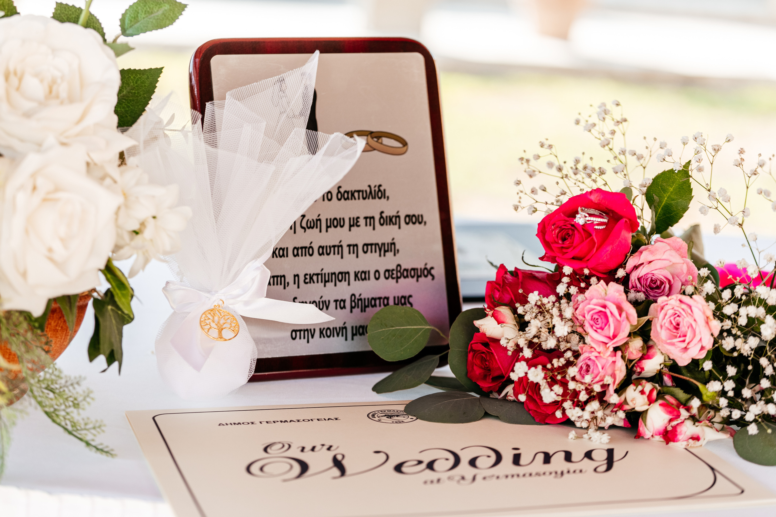 Wedding photoshoot in Germasoya municipality, Limassol, Cyprus