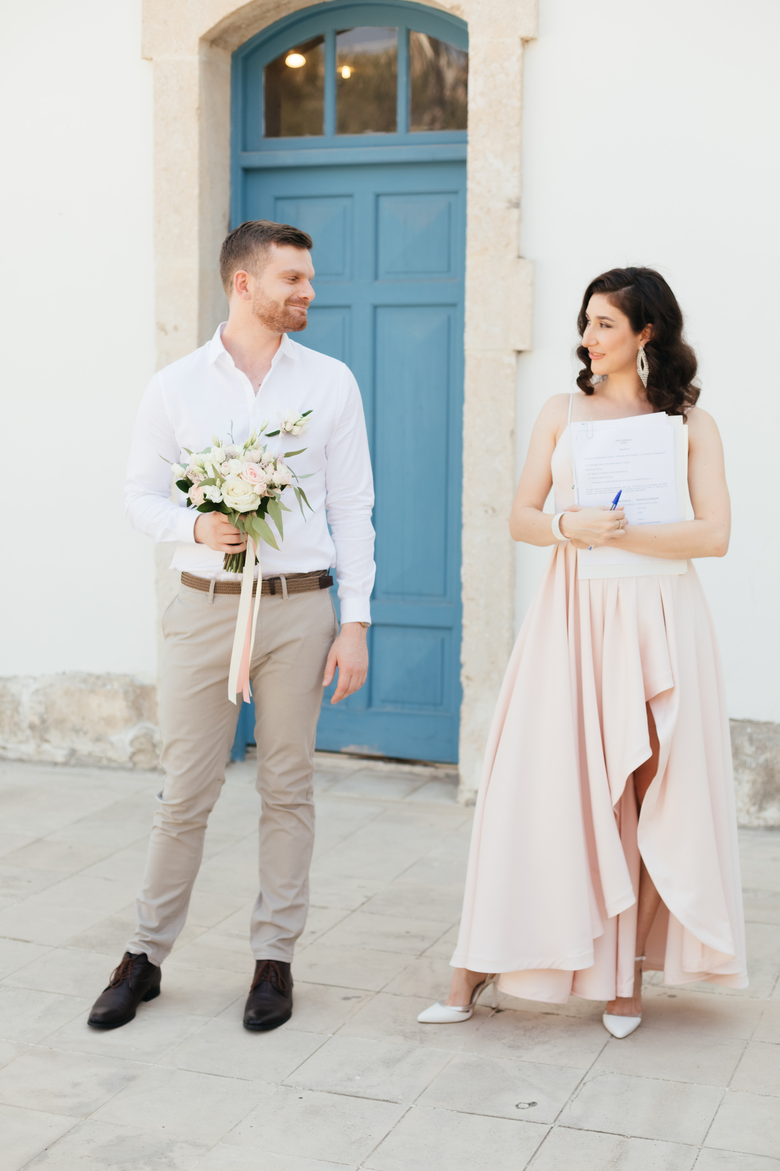Wedding photoshoot in Larnaca municipality, Cyprus